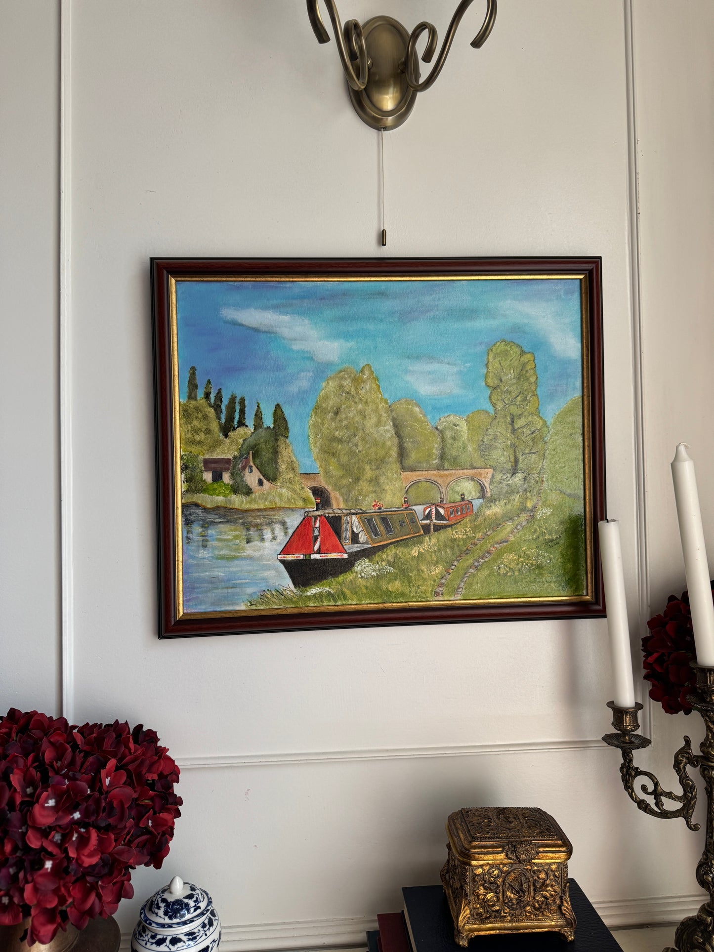 Canal Daydreams – Original Oil Painting by N.G. Reynolds