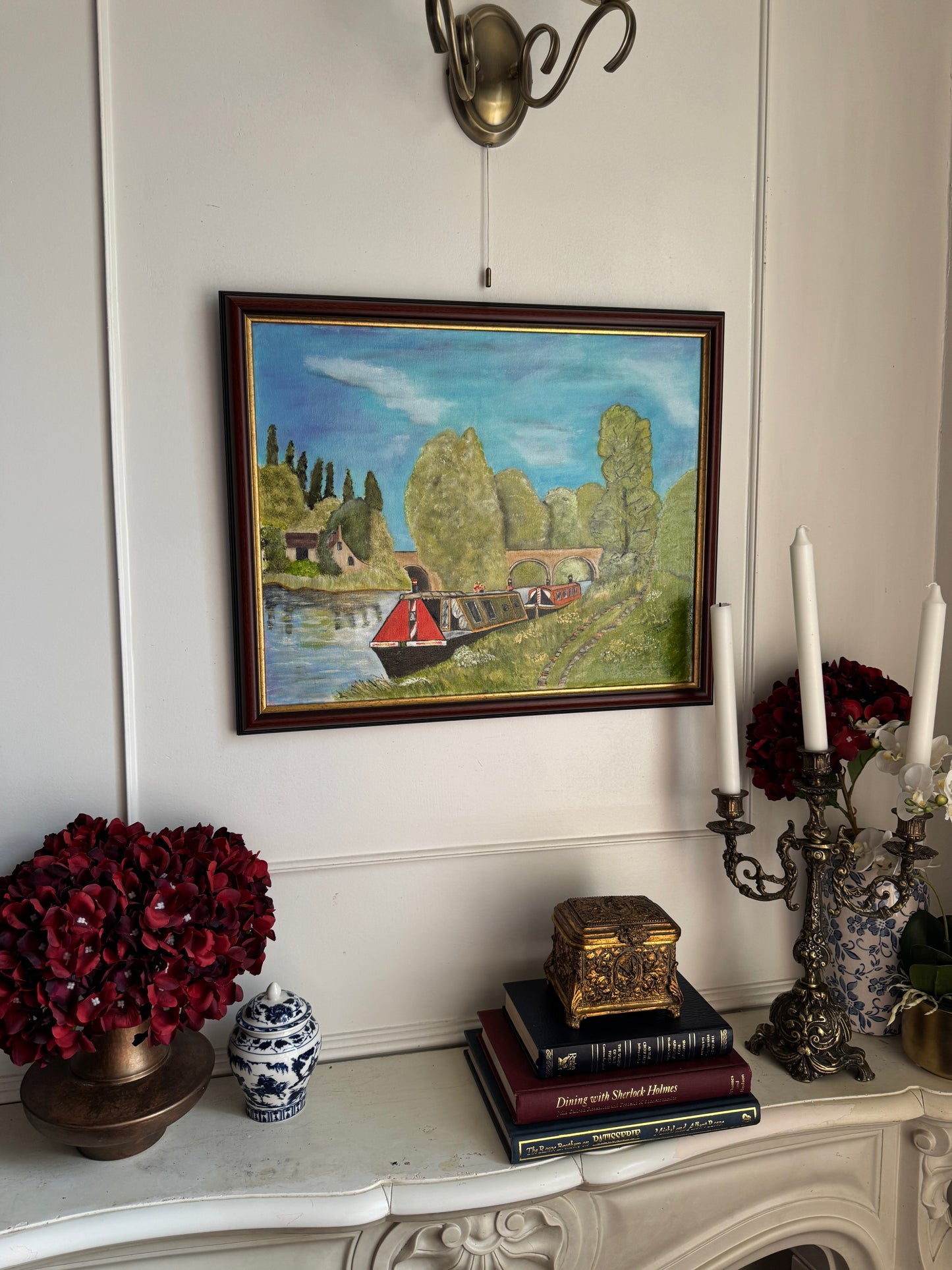 Canal Daydreams – Original Oil Painting by N.G. Reynolds