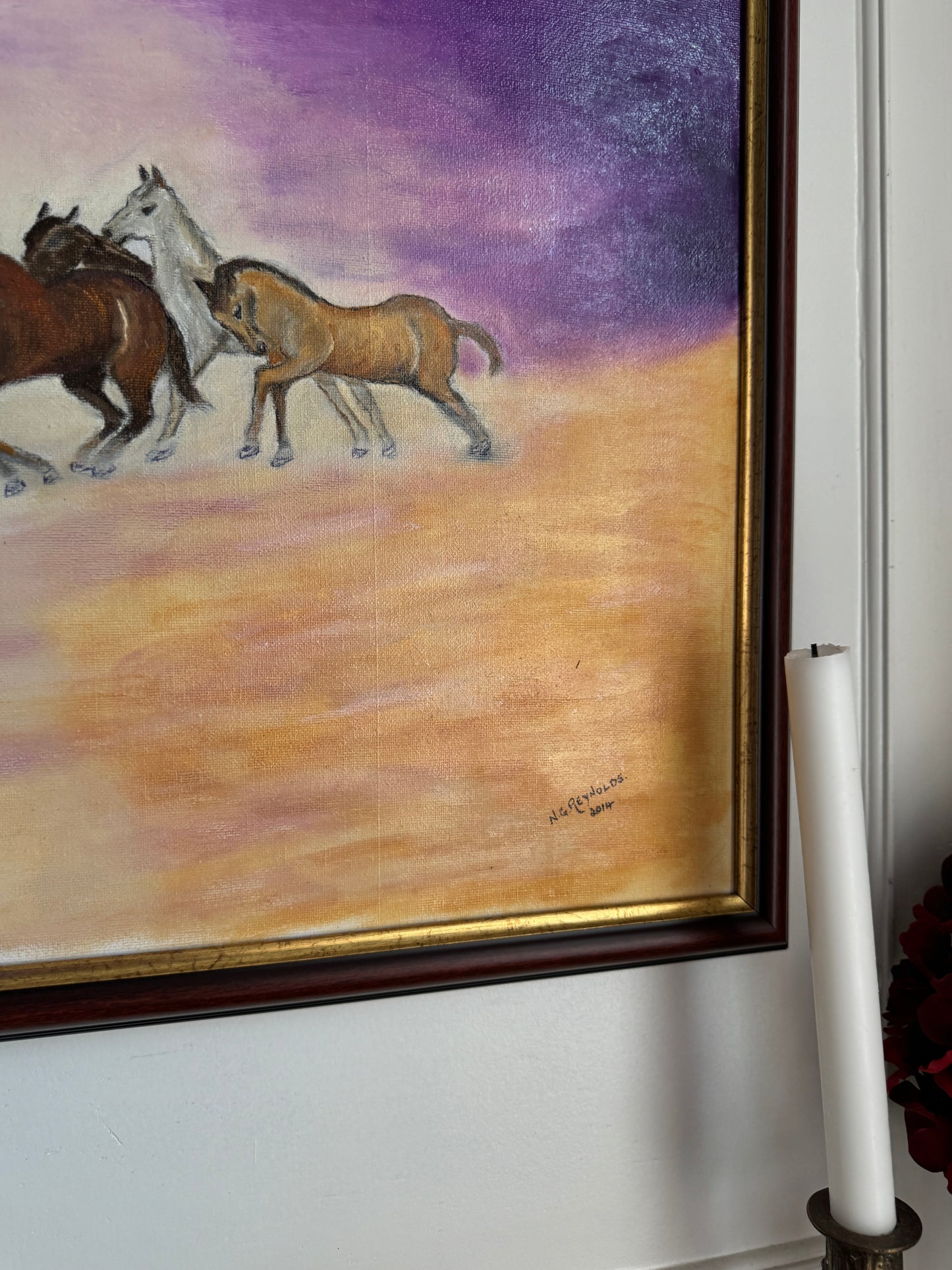 Painted Freedom – Original Oil Painting by N.G. Reynolds