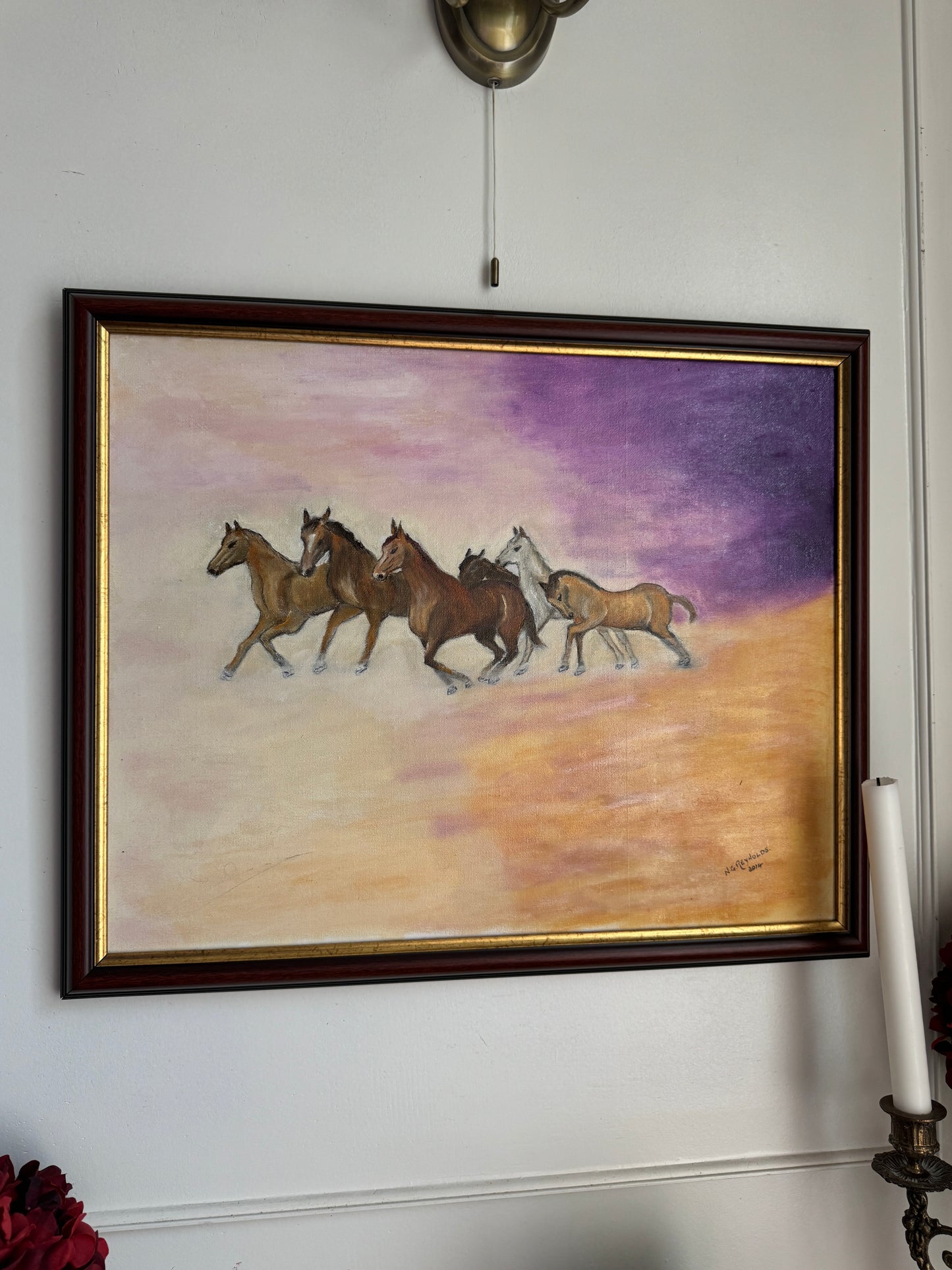 Painted Freedom – Original Oil Painting by N.G. Reynolds