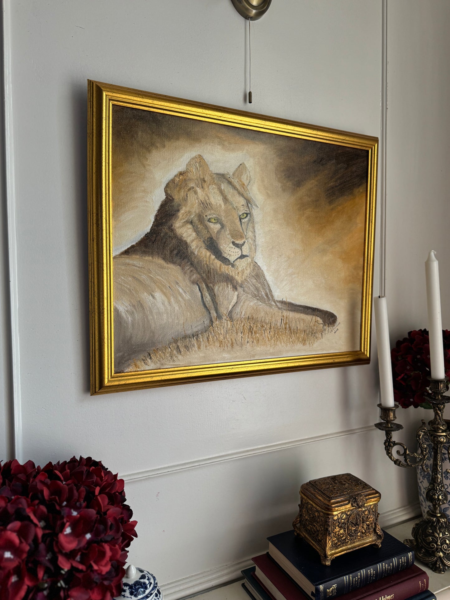 Whispers of the Wild – Original Oil Painting by N.G. Reynolds