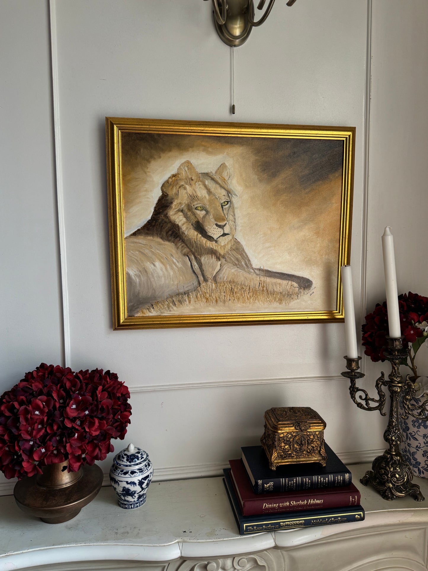 Whispers of the Wild – Original Oil Painting by N.G. Reynolds