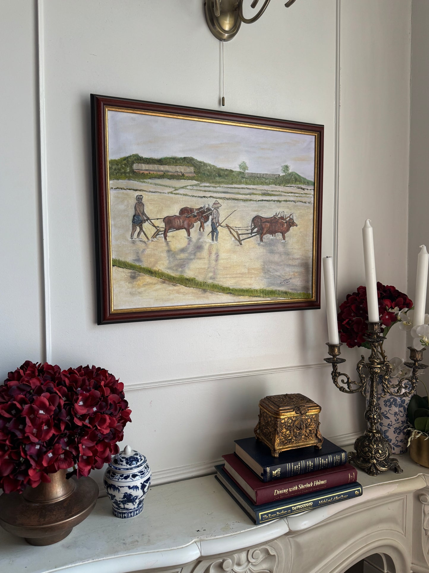 Emerald Steps – Original Oil Painting by N.G. Reynolds