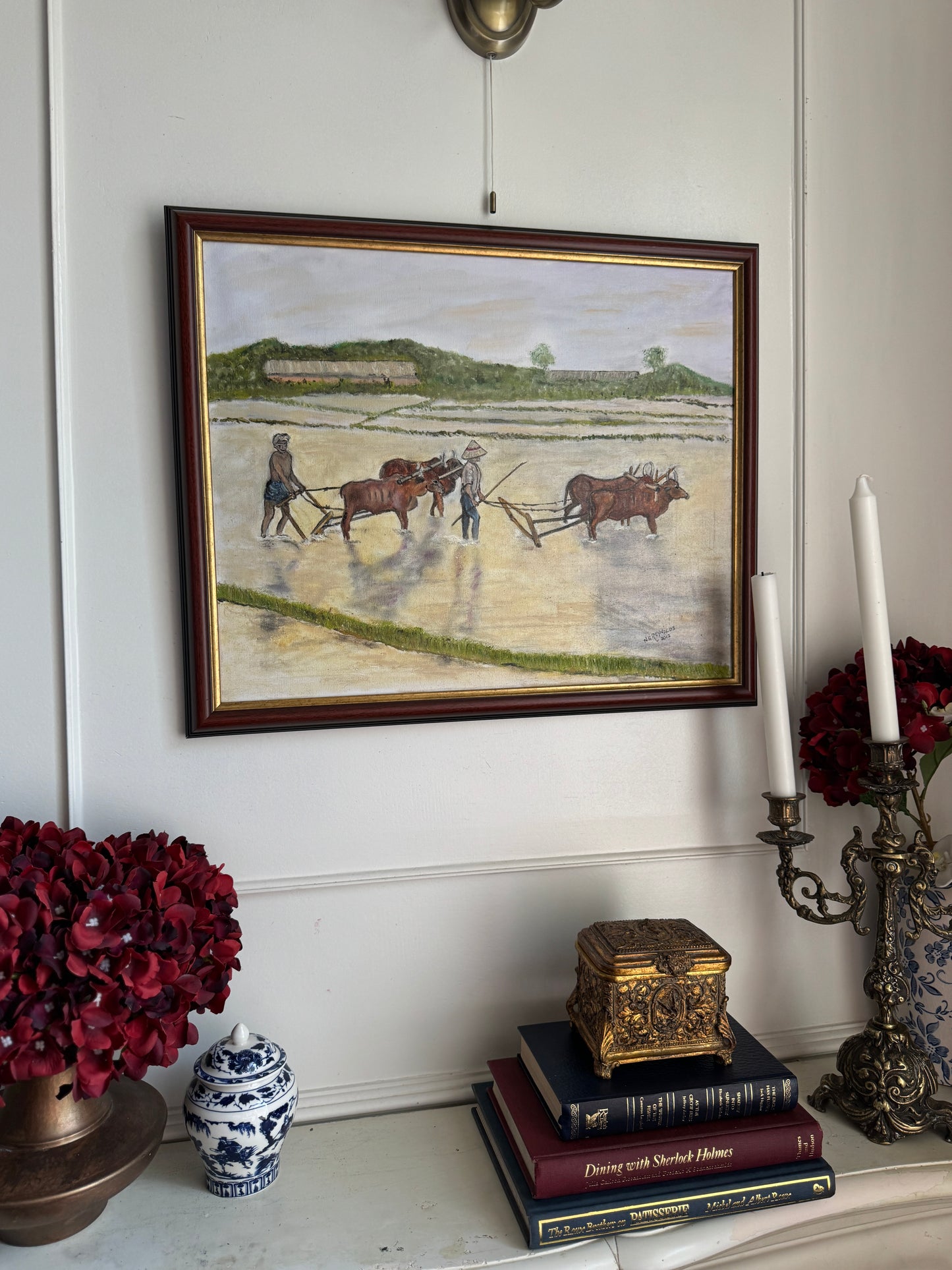 Emerald Steps – Original Oil Painting by N.G. Reynolds