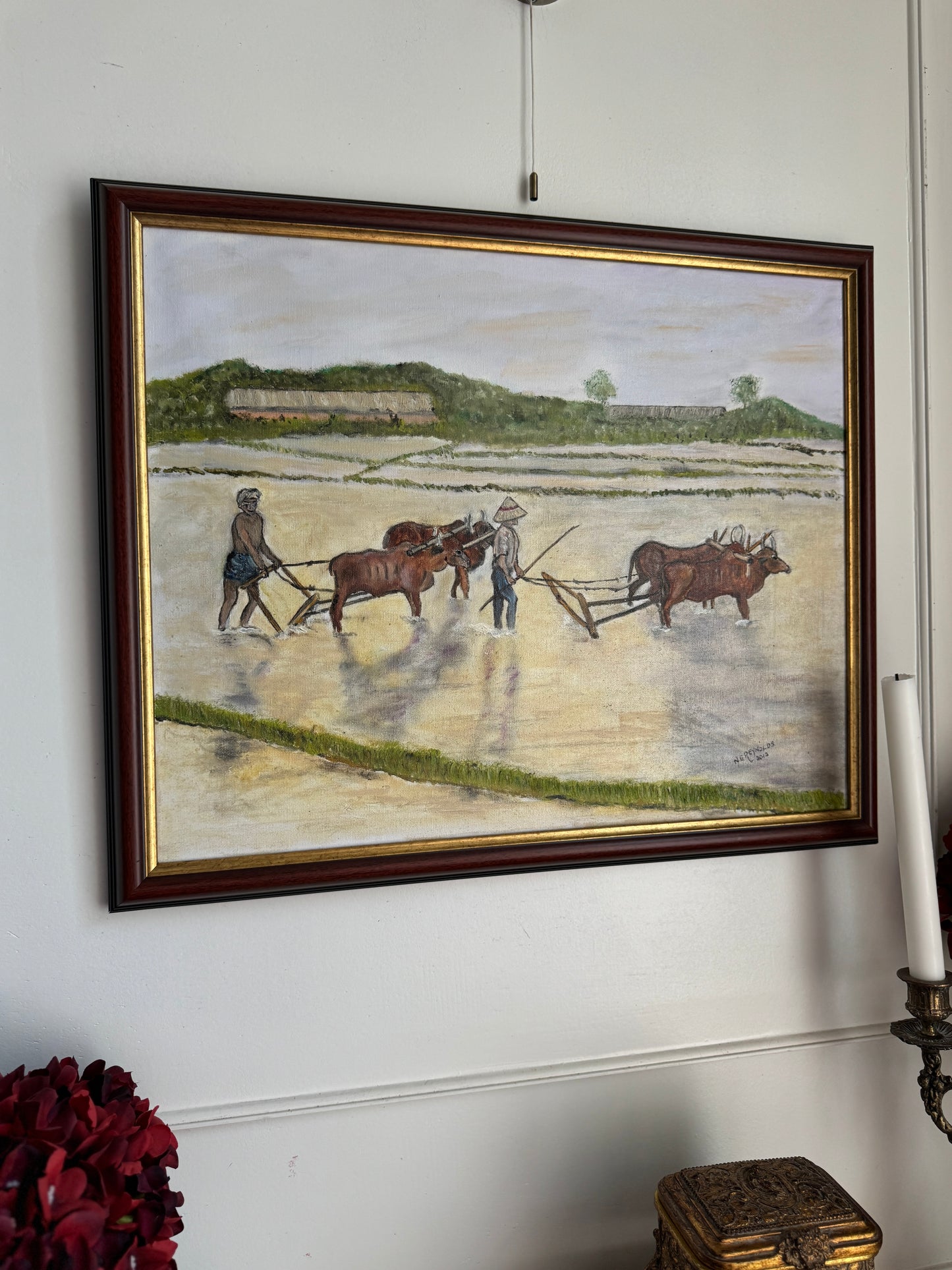 Emerald Steps – Original Oil Painting by N.G. Reynolds
