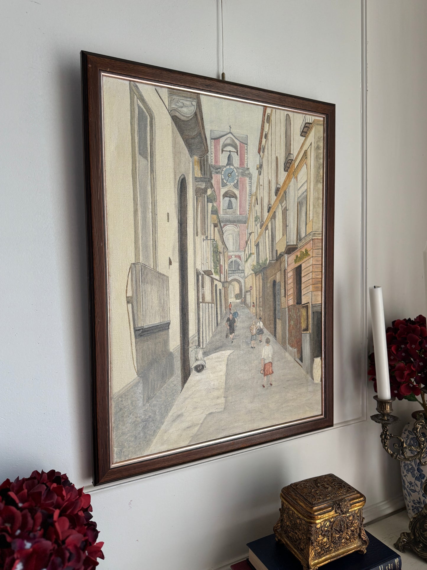 A Mediterranean Moment– Original Oil Painting by N.G. Reynolds