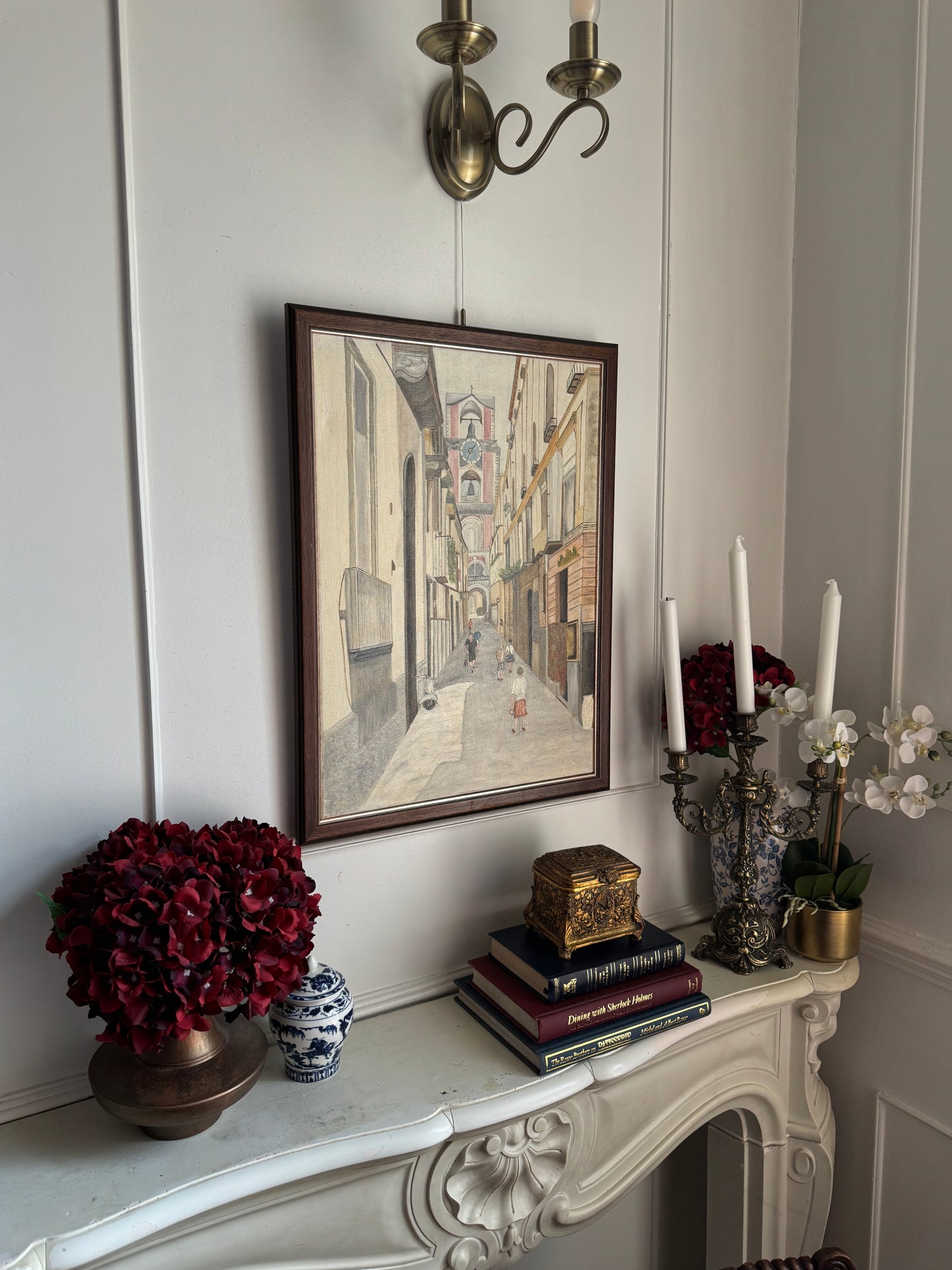 A Mediterranean Moment– Original Oil Painting by N.G. Reynolds