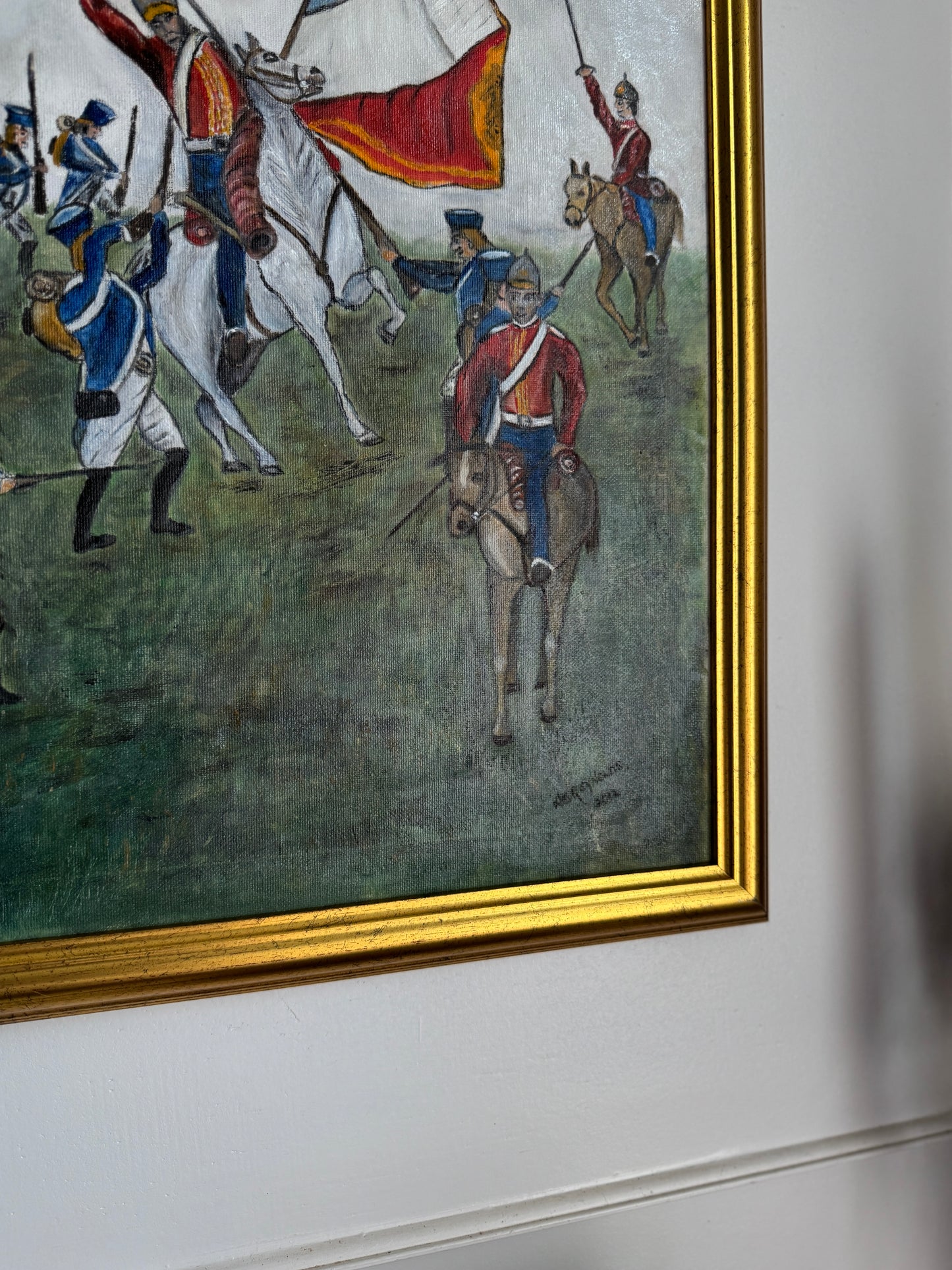 The Last Stand – Original Oil Painting by N.G. Reynolds