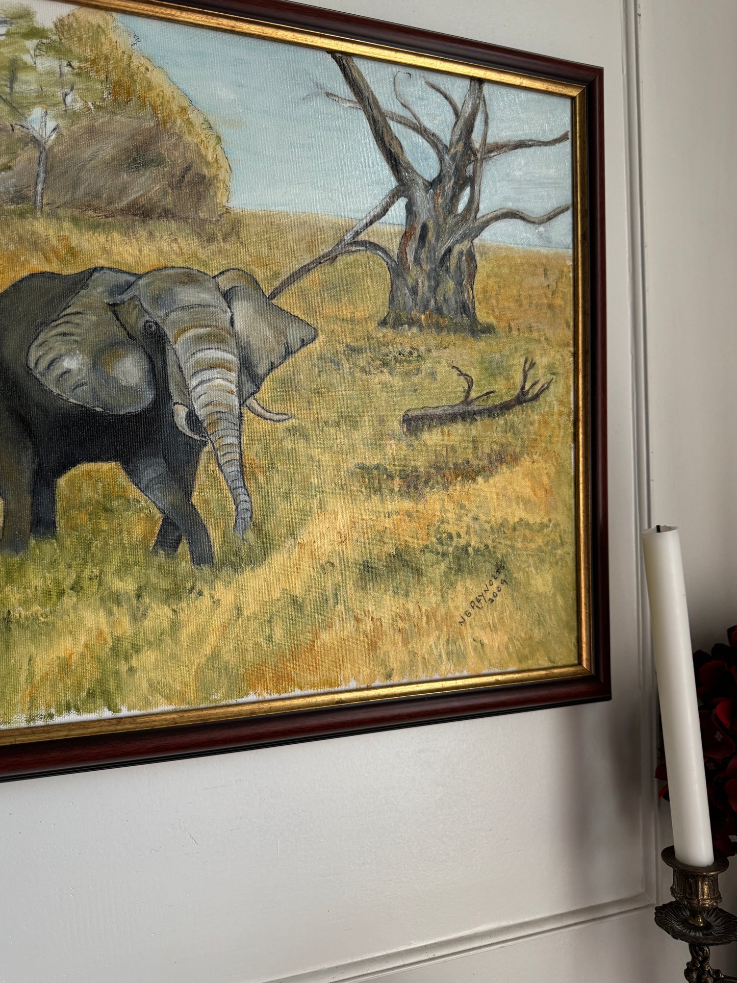 Safari Majesty – Original Oil Painting by N.G. Reynolds