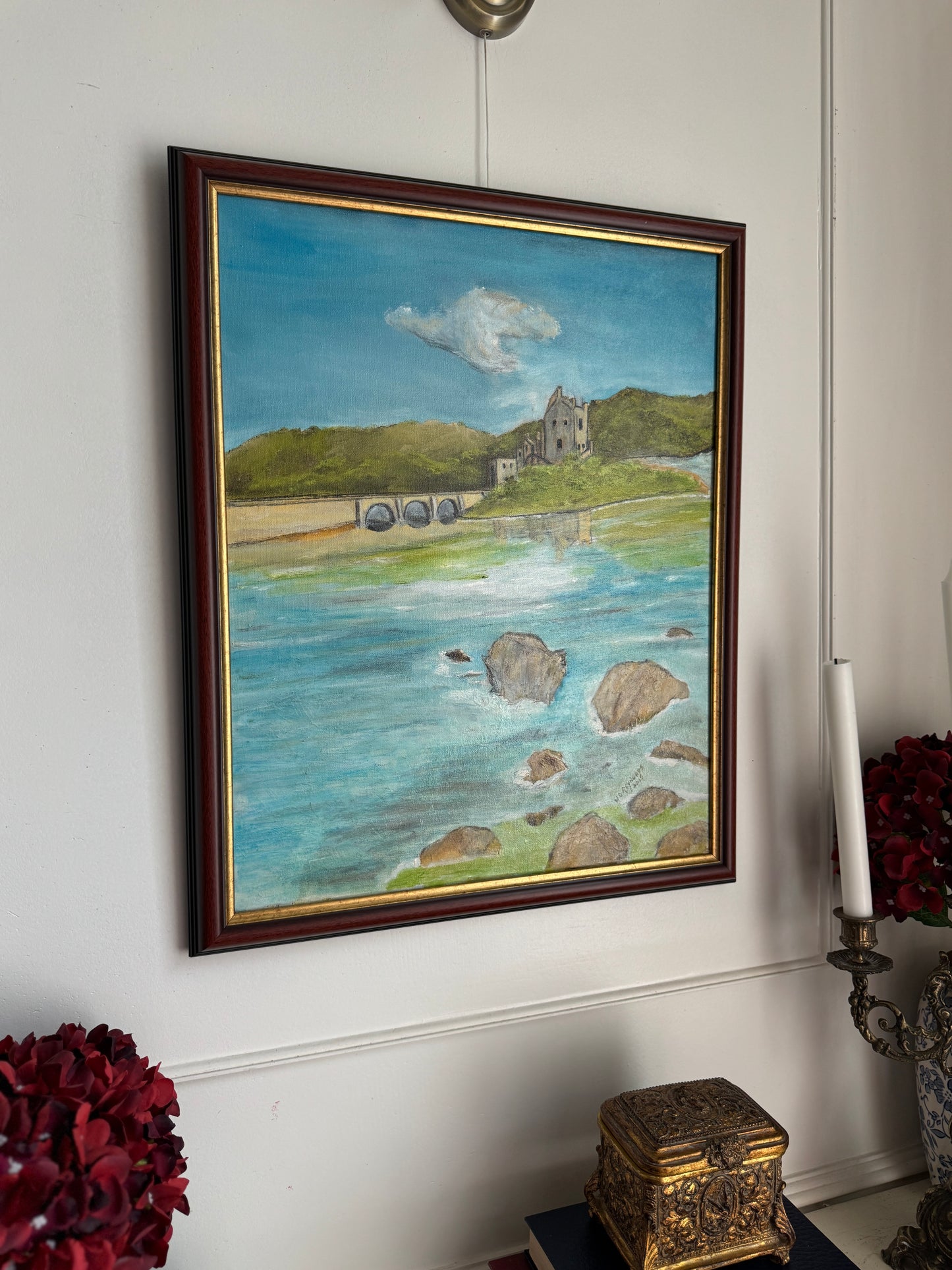 Lagoon Light- Original Oil Painting by N.G. Reynolds
