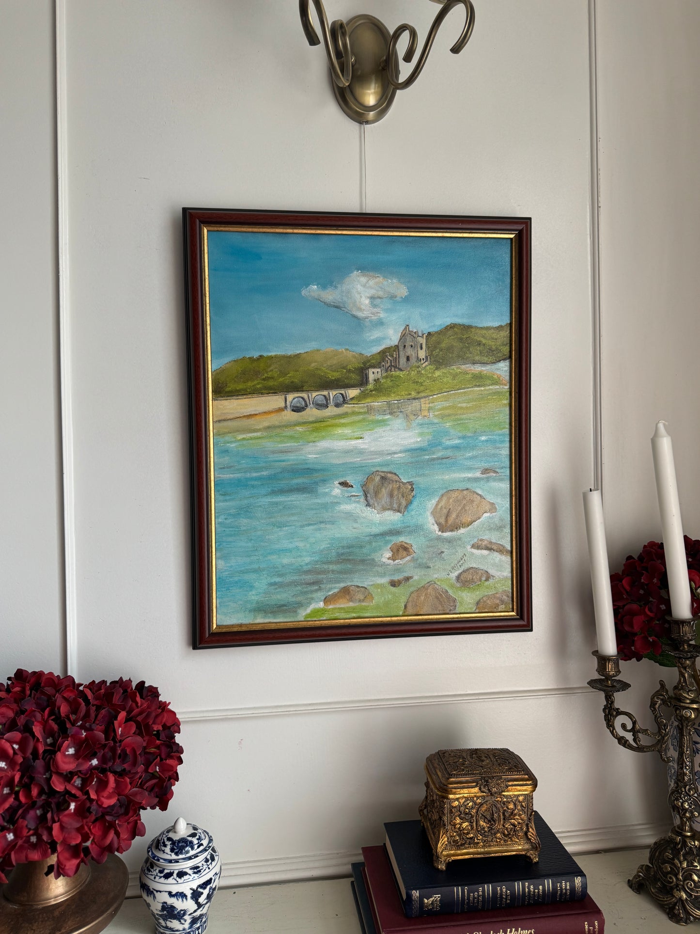 Lagoon Light- Original Oil Painting by N.G. Reynolds