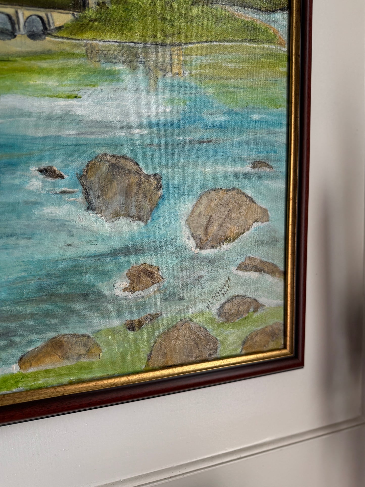 Lagoon Light- Original Oil Painting by N.G. Reynolds
