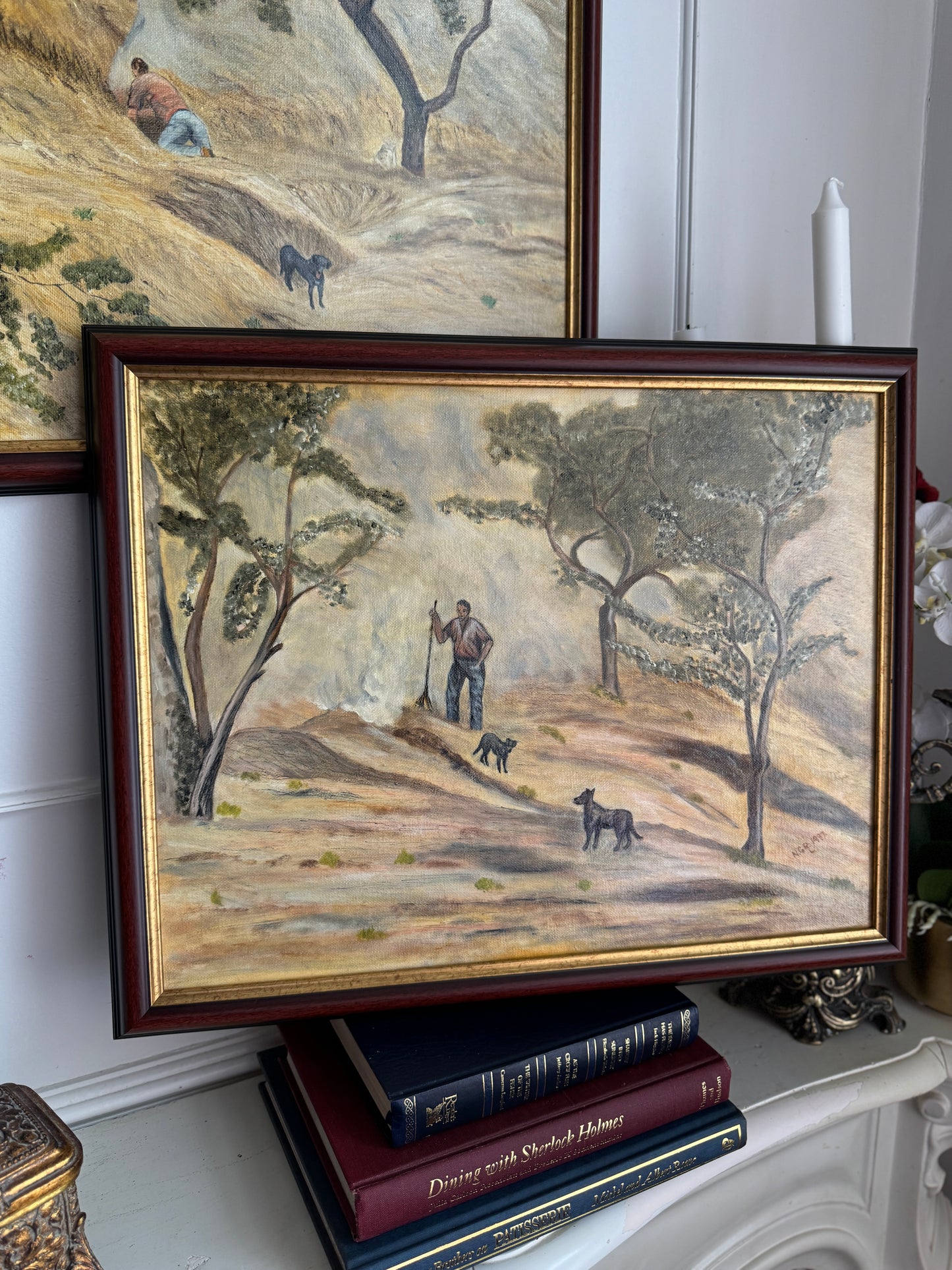 Loyal Shadows– Original Oil Painting by N.G. Reynolds