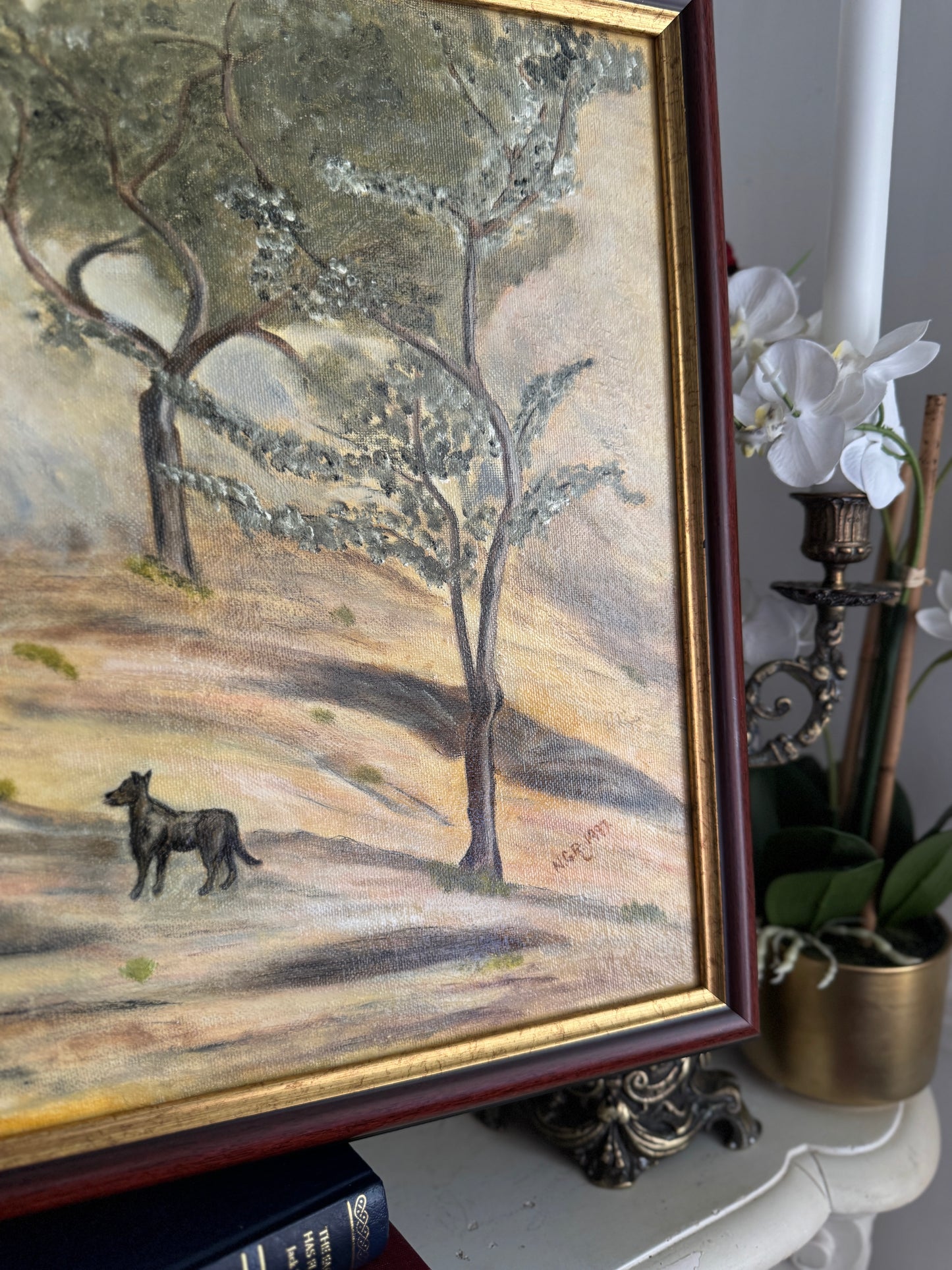 Loyal Shadows– Original Oil Painting by N.G. Reynolds