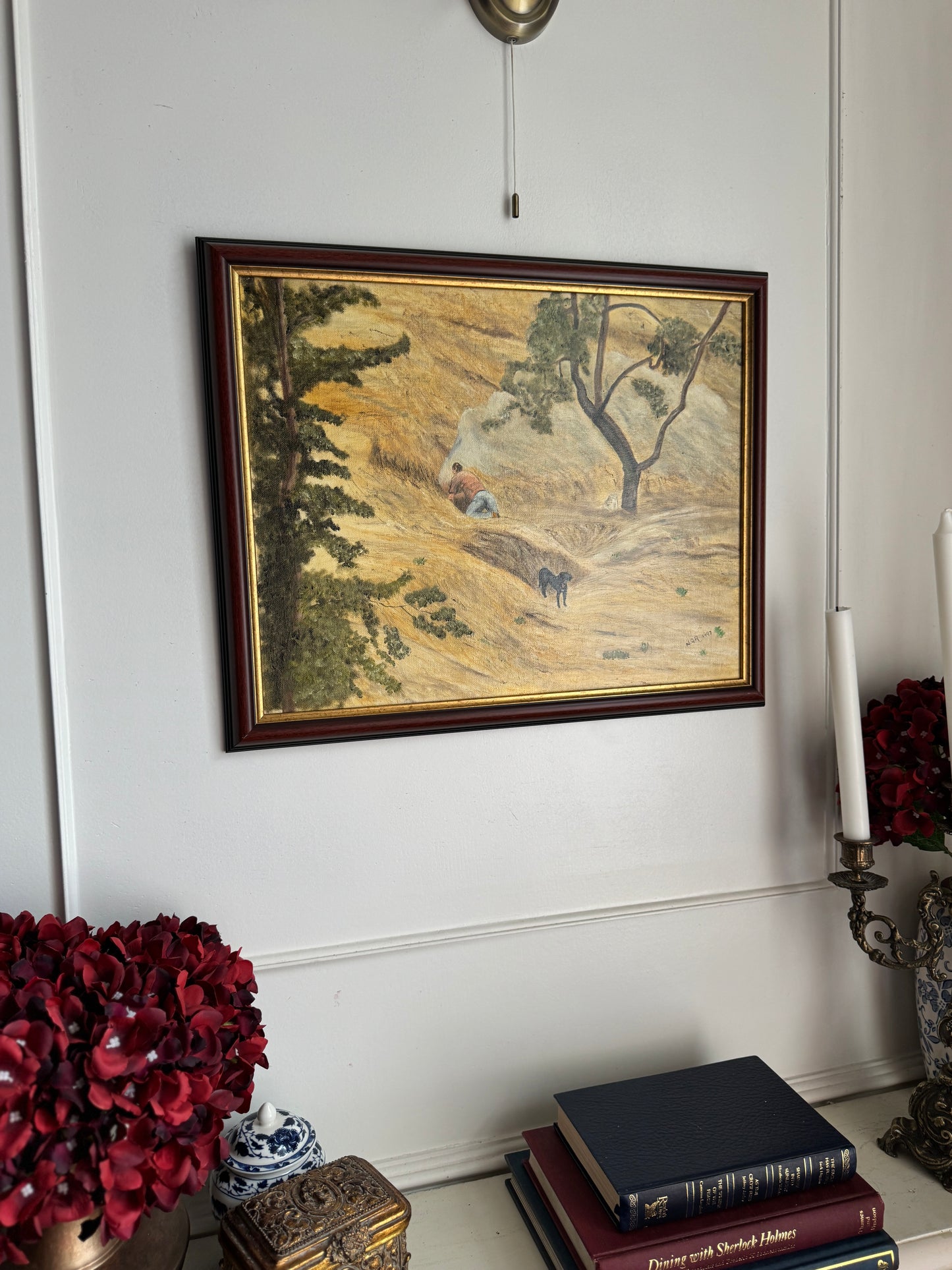 Loyal Shadows– Original Oil Painting by N.G. Reynolds
