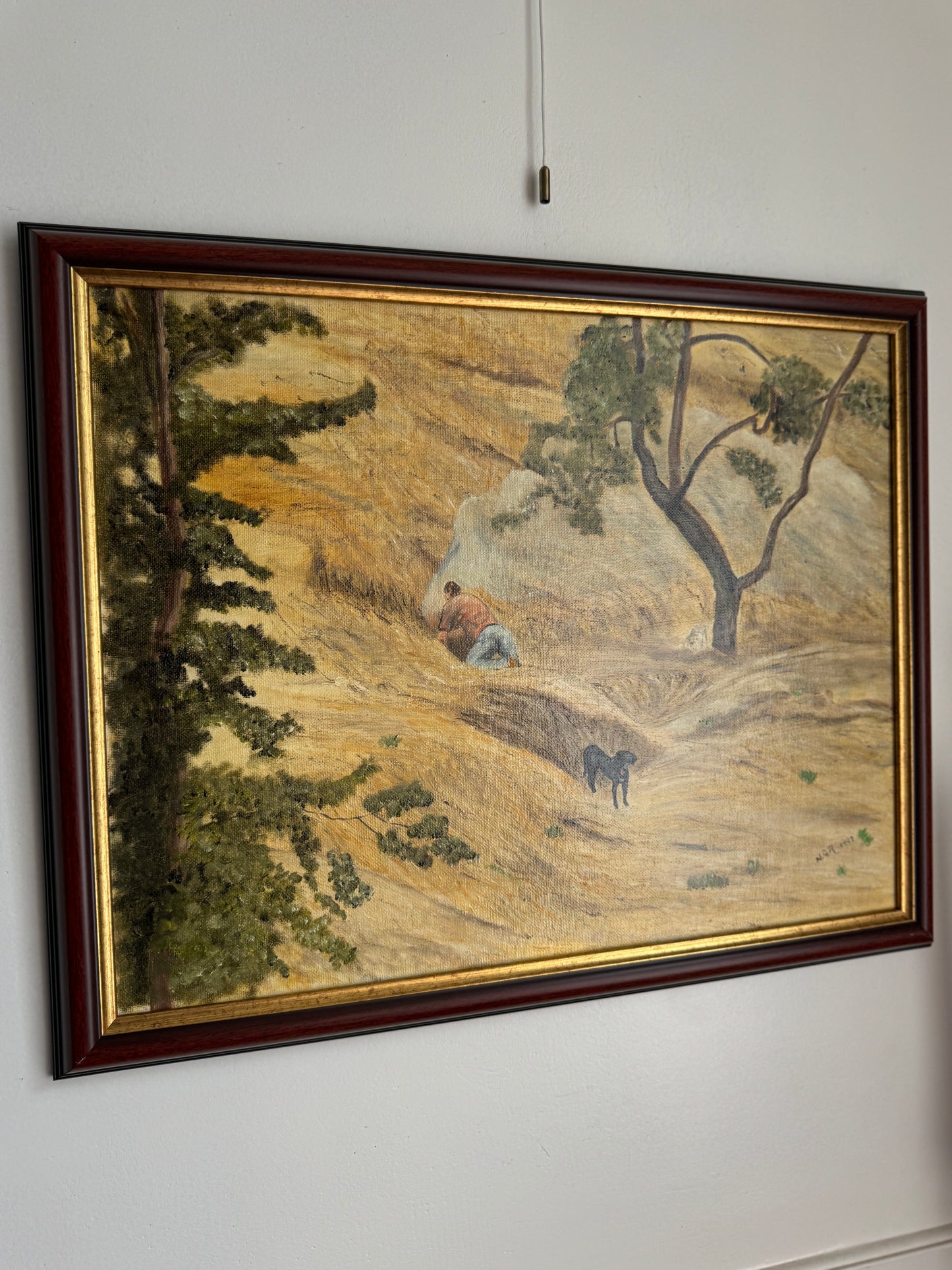 Loyal Shadows– Original Oil Painting by N.G. Reynolds