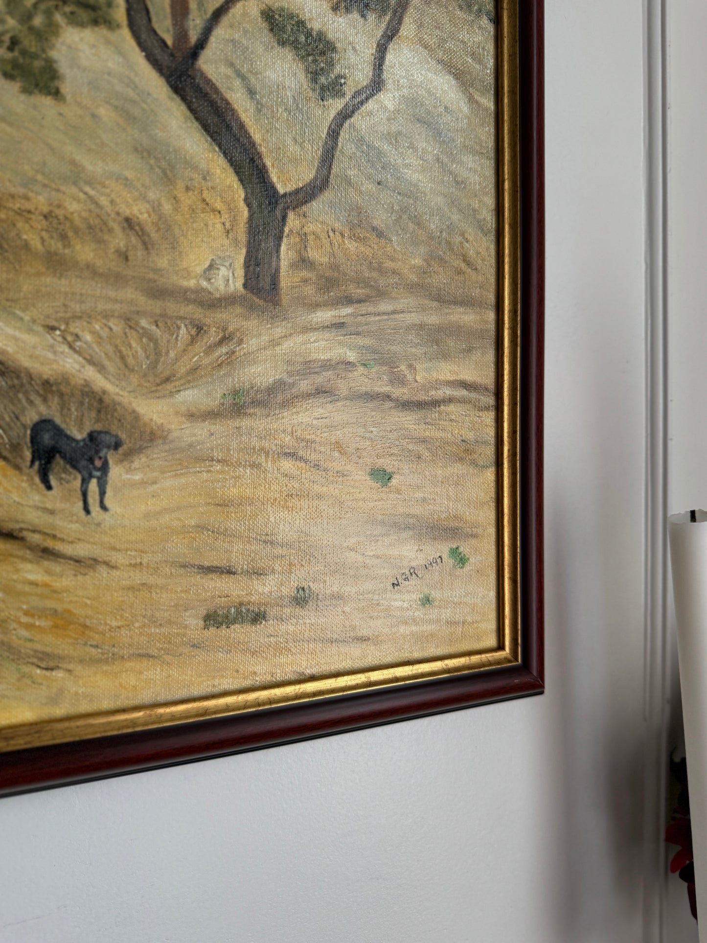Loyal Shadows– Original Oil Painting by N.G. Reynolds