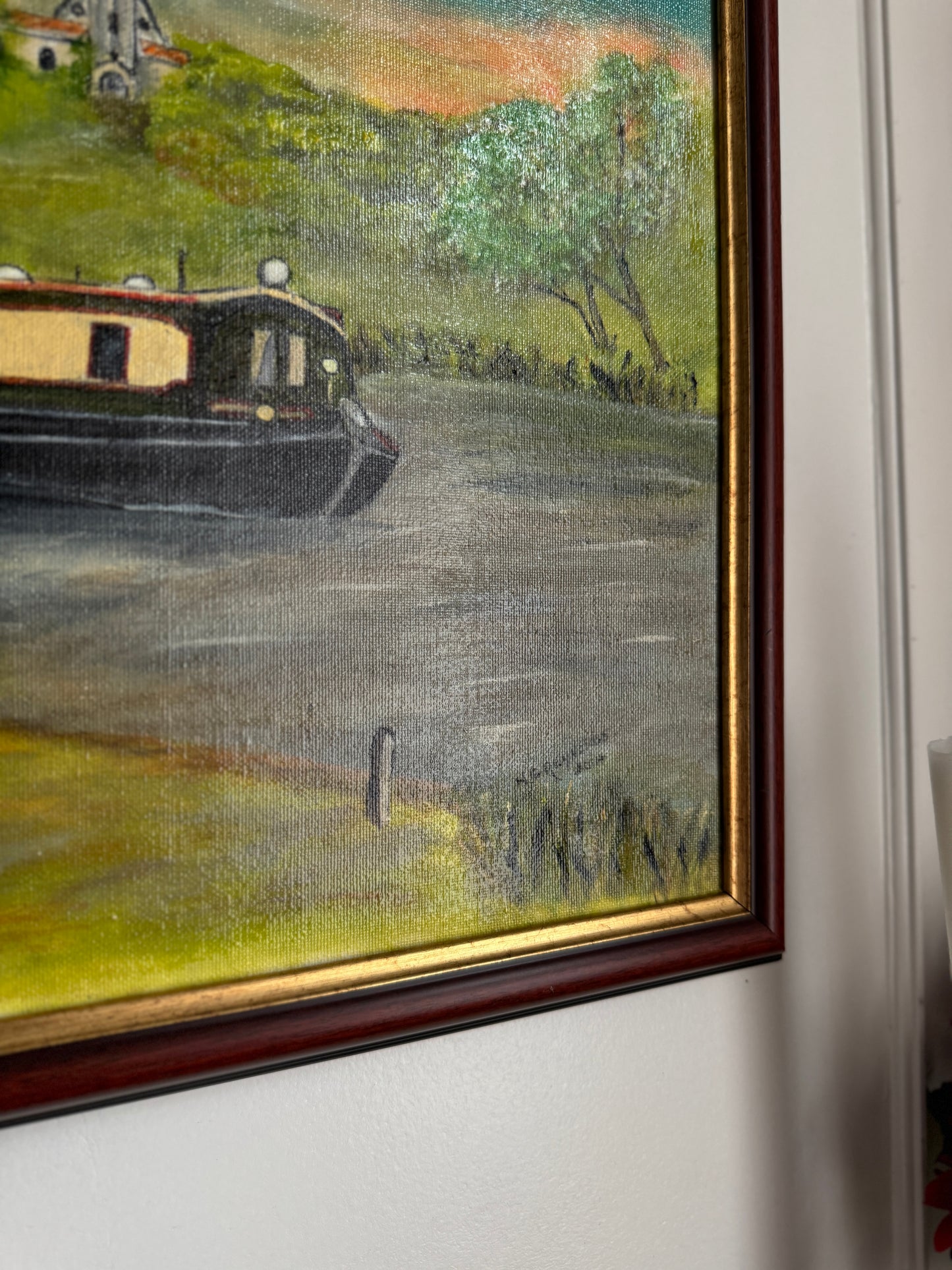 Afloat Through the Palette- Original Oil Painting by N.G. Reynolds
