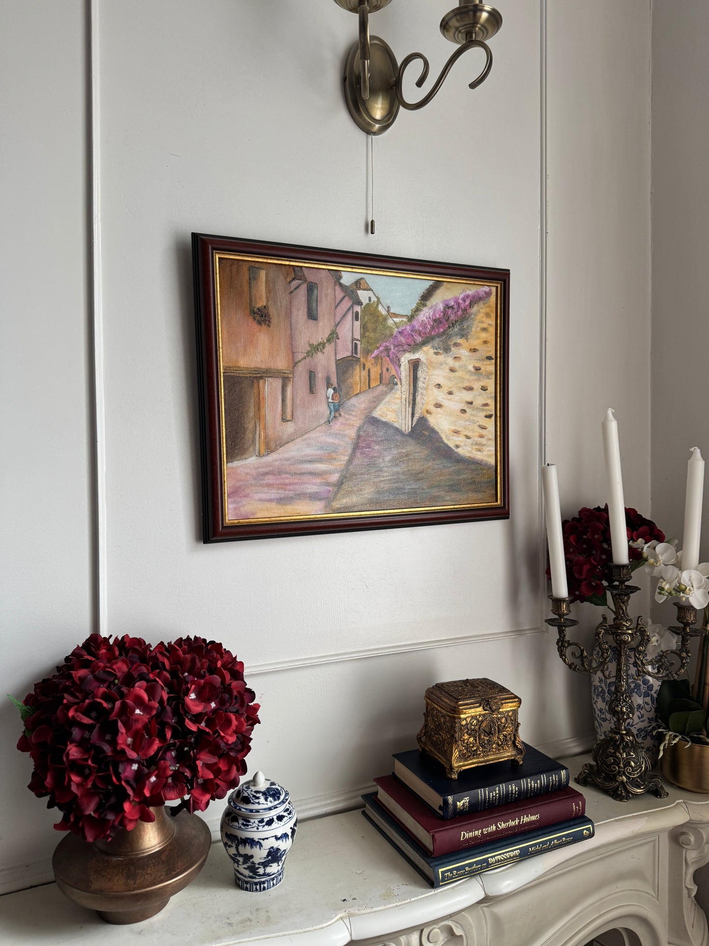 Wanderlust in the Med- Original Oil Painting by N.G. Reynolds