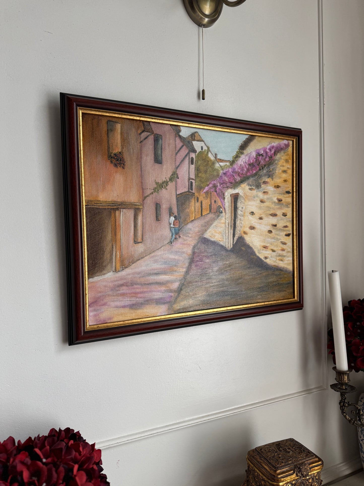Wanderlust in the Med- Original Oil Painting by N.G. Reynolds