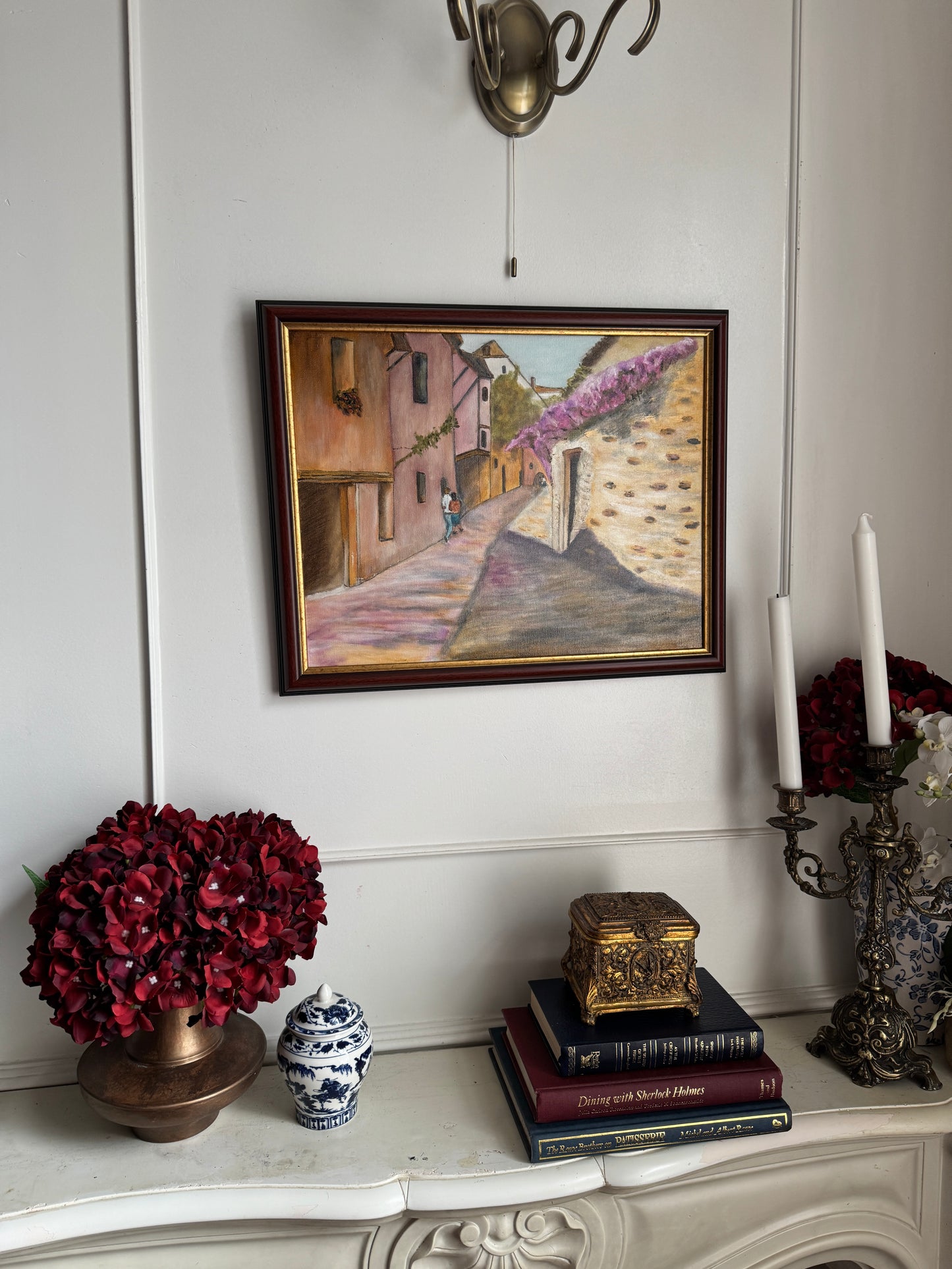 Wanderlust in the Med- Original Oil Painting by N.G. Reynolds