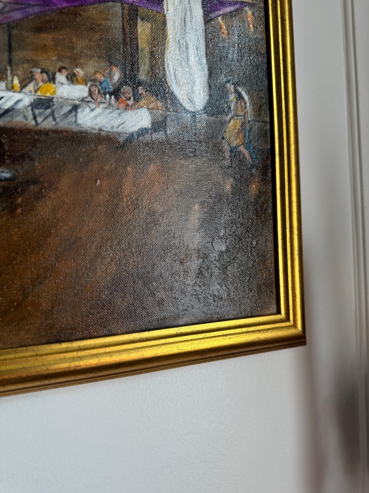 After Sunset Stories- Original Oil Painting by N.G. Reynolds