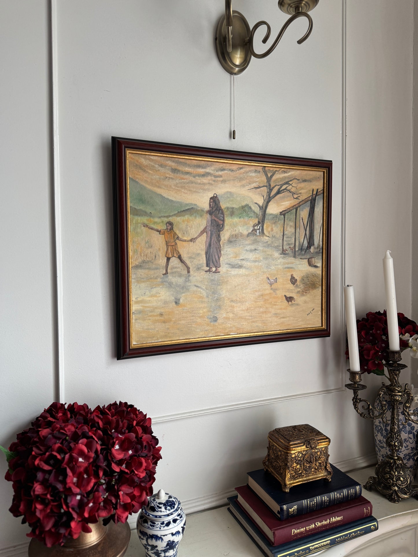 Guardians of the Fields - Original Oil Painting by N.G. Reynolds