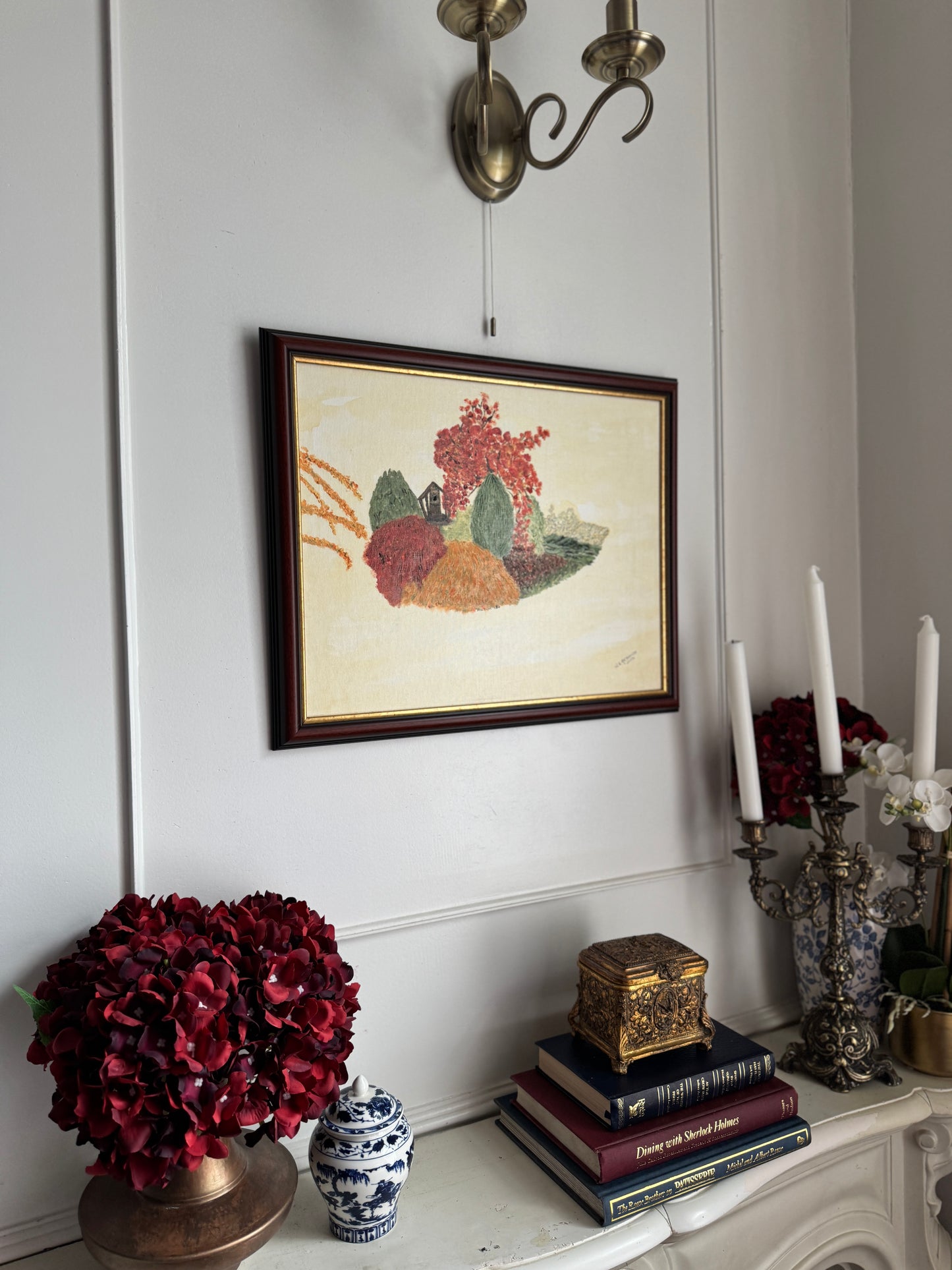 Amber Embrace - Original Oil Painting by N.G. Reynolds