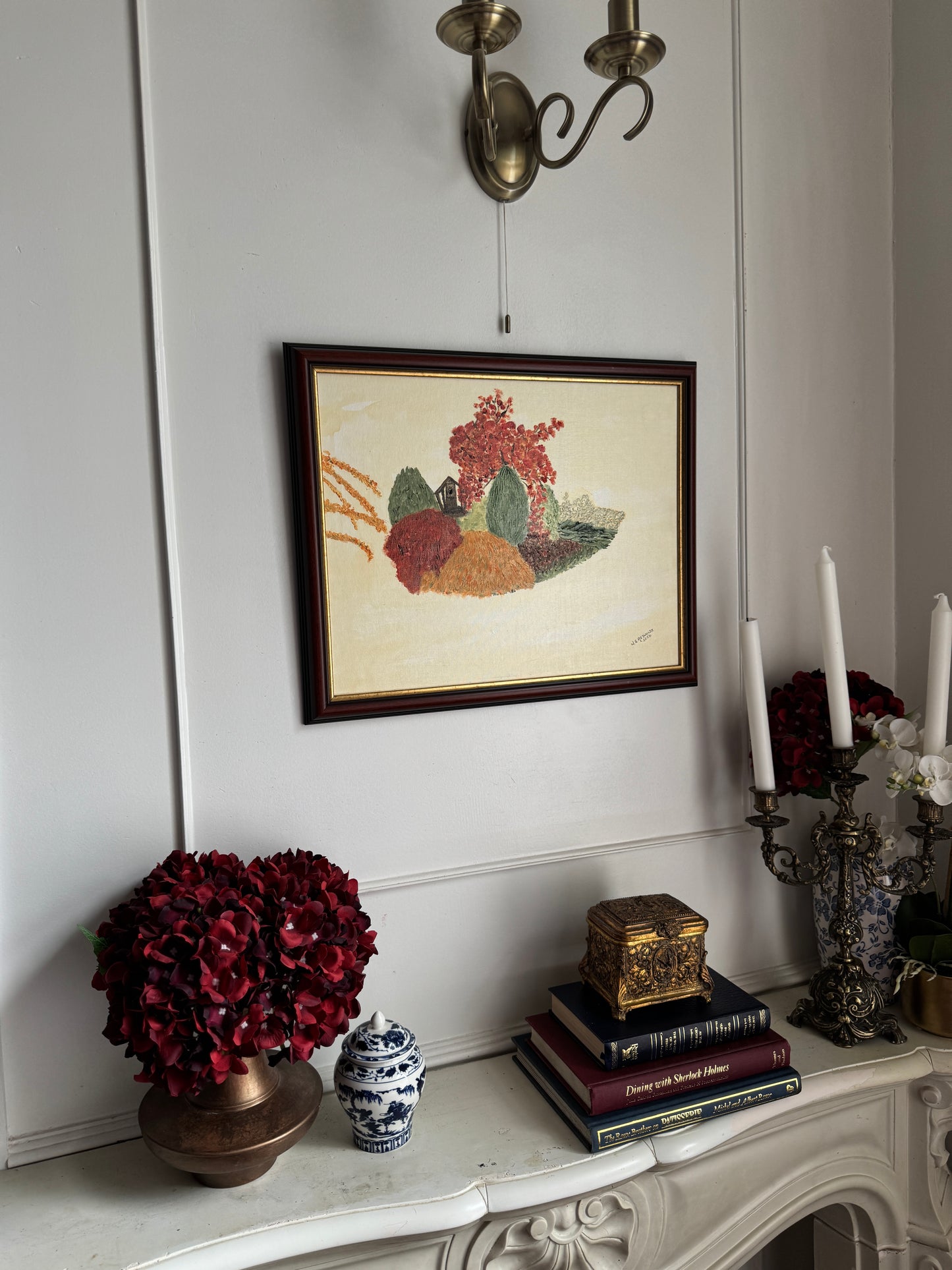 Amber Embrace - Original Oil Painting by N.G. Reynolds