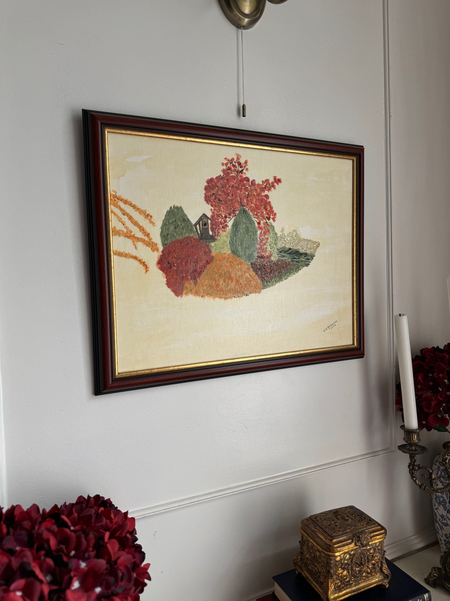 Amber Embrace - Original Oil Painting by N.G. Reynolds