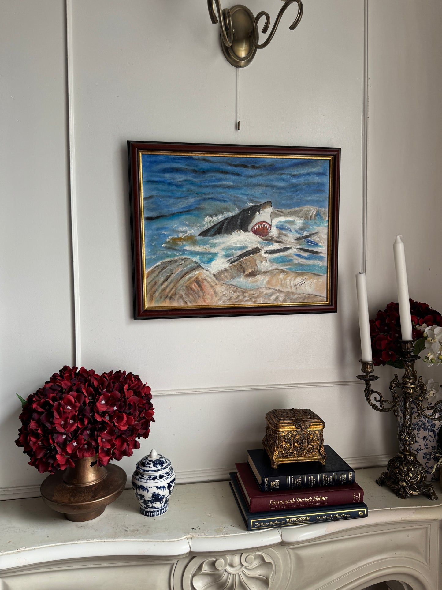 Beneath the Surface- Original Oil Painting by N.G. Reynolds