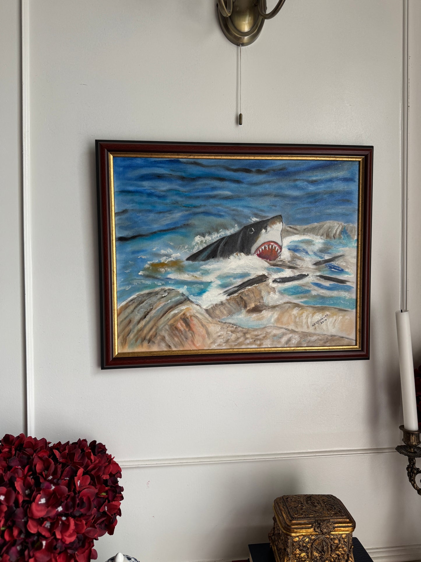 Beneath the Surface- Original Oil Painting by N.G. Reynolds