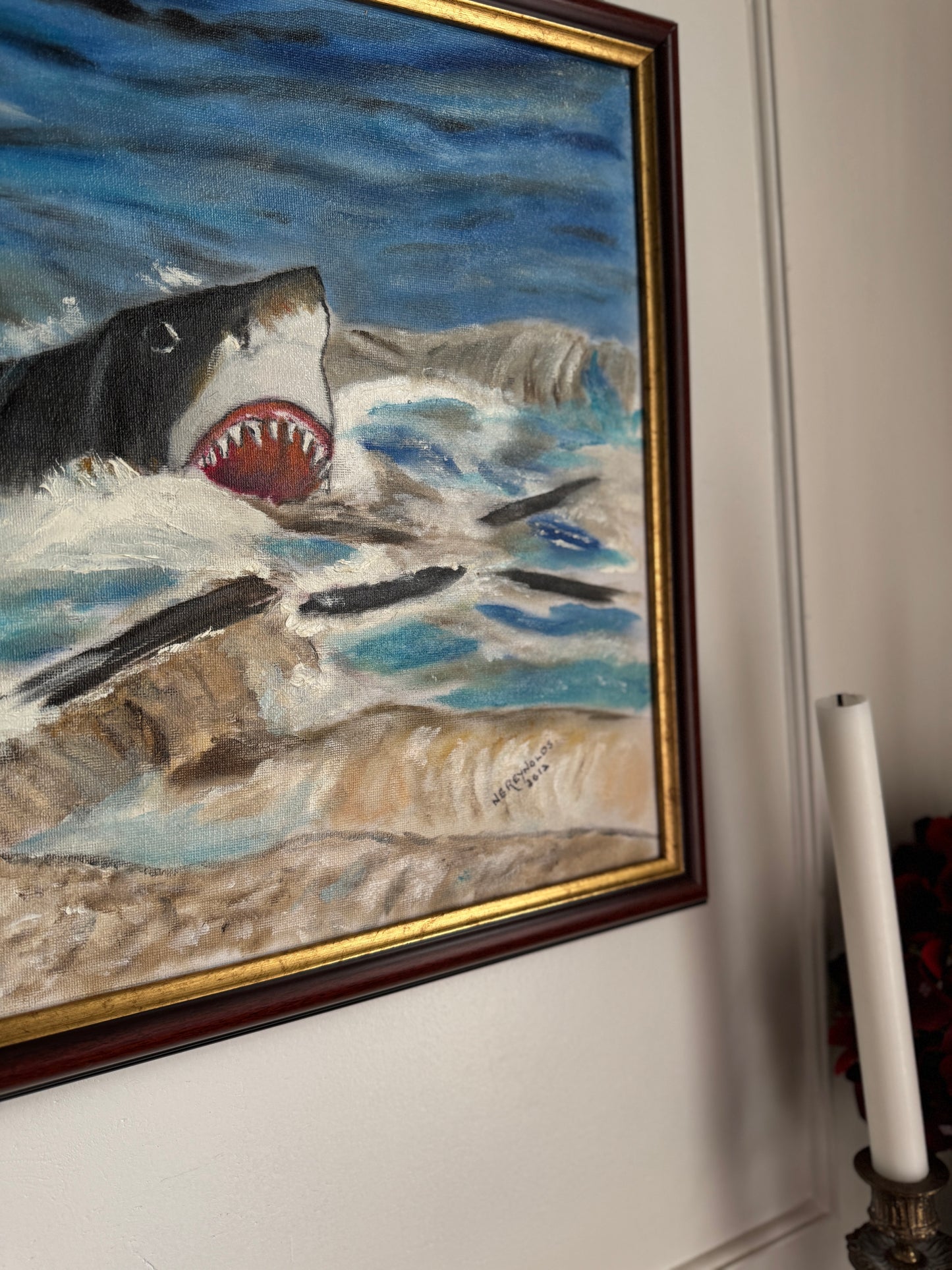 Beneath the Surface- Original Oil Painting by N.G. Reynolds