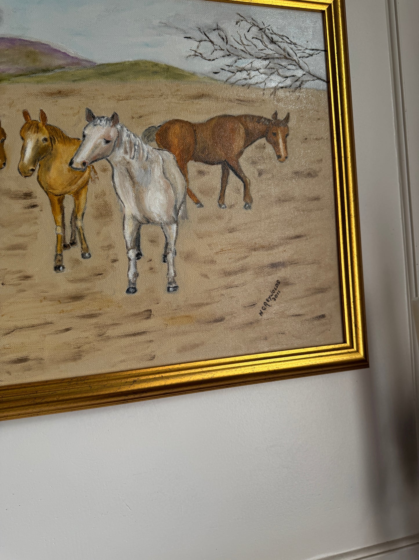 Born to Roam- Original Oil Painting by N.G. Reynolds
