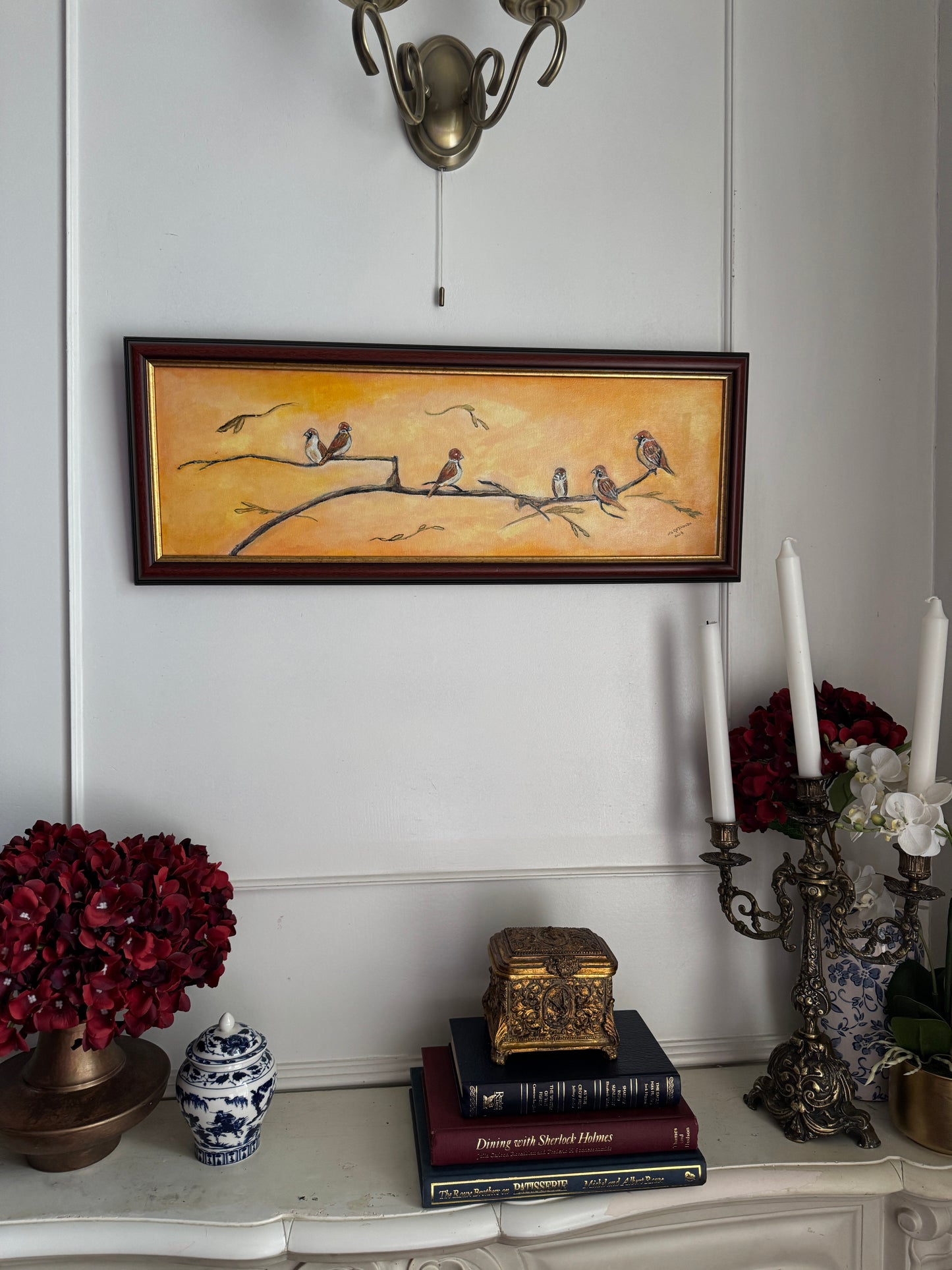 Melody in the Morning - Original Oil Painting by N.G. Reynolds