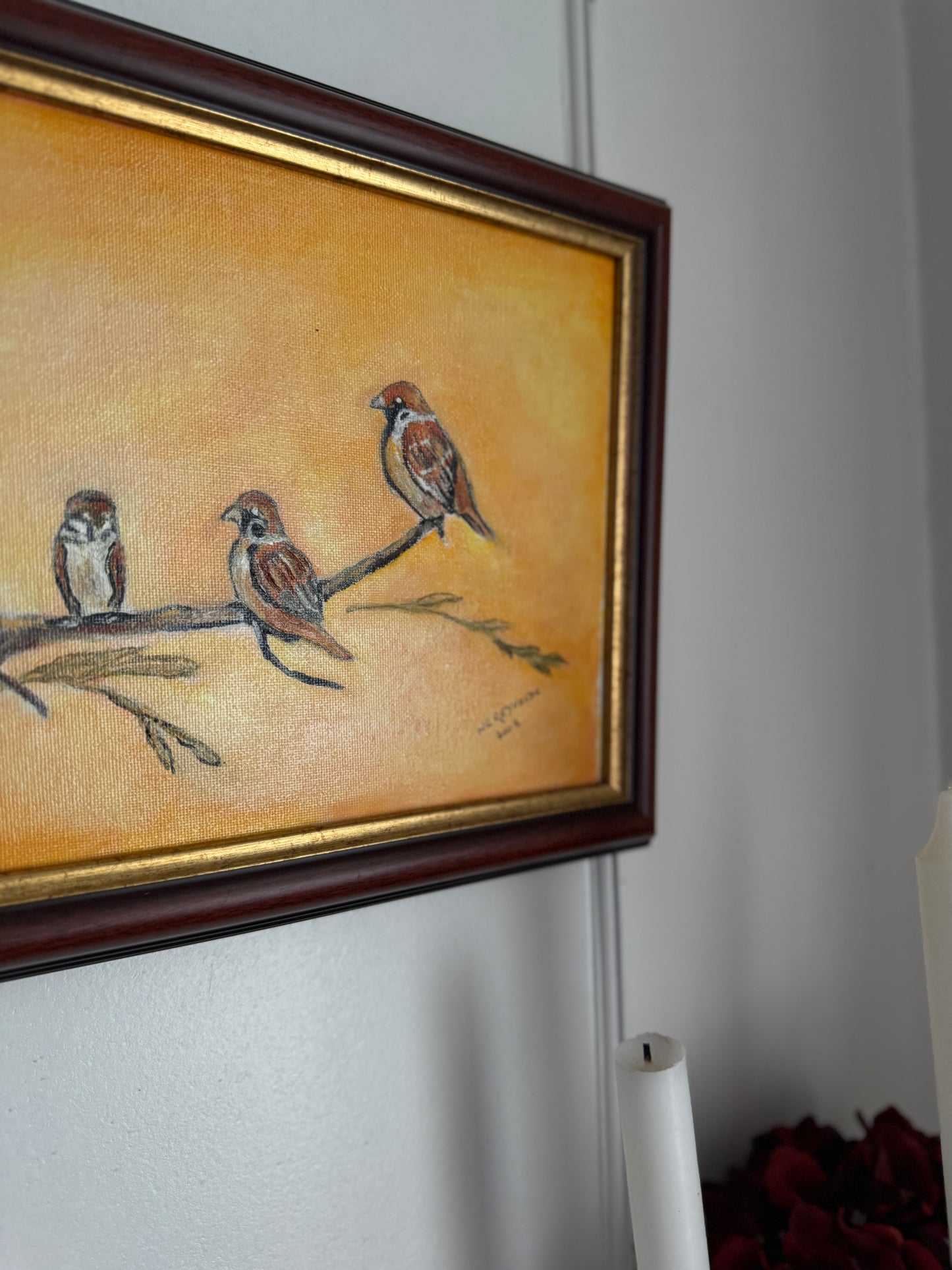 Melody in the Morning - Original Oil Painting by N.G. Reynolds