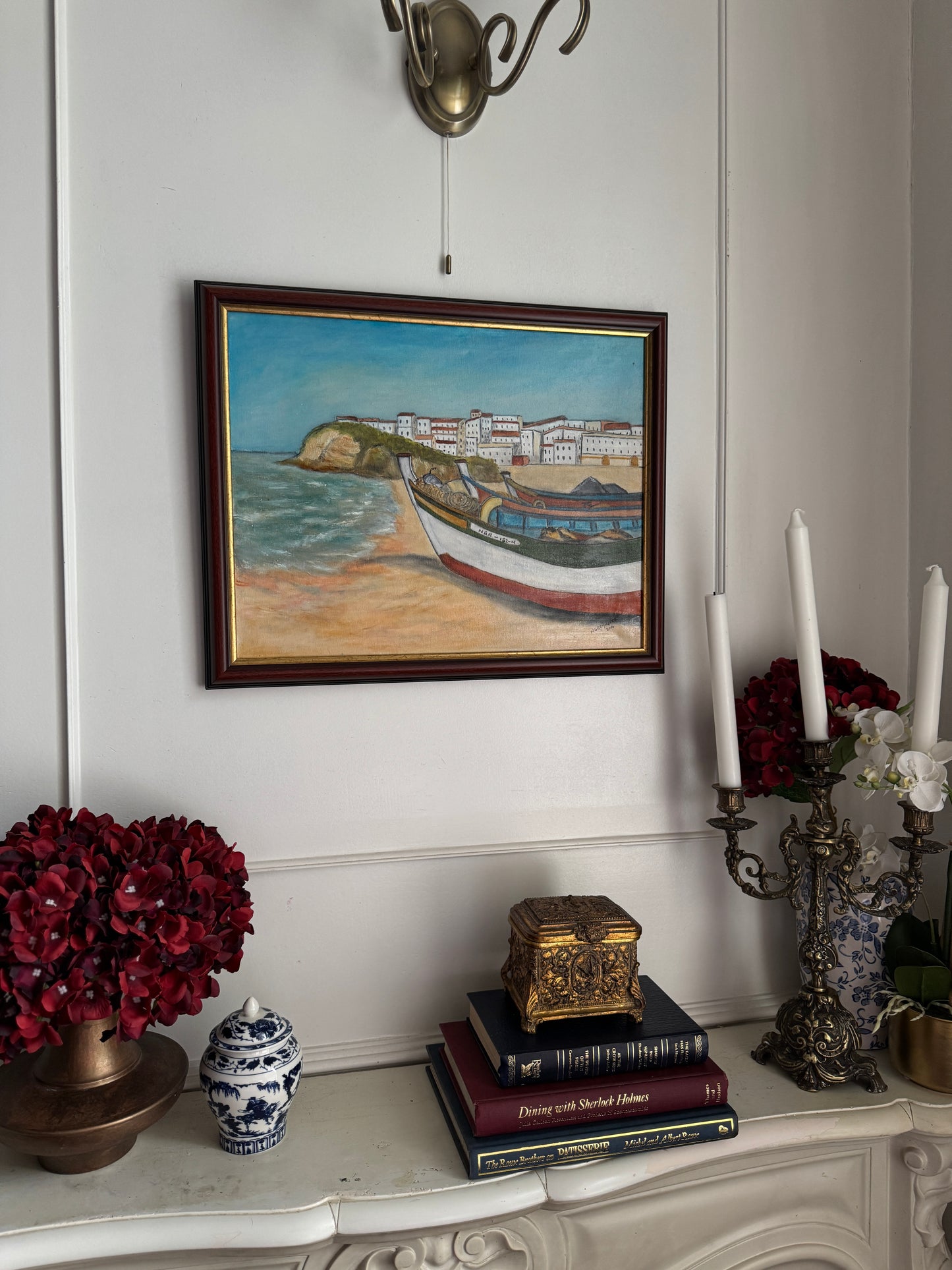 Bright Tides of Cornwall - Original Oil Painting by N.G. Reynolds
