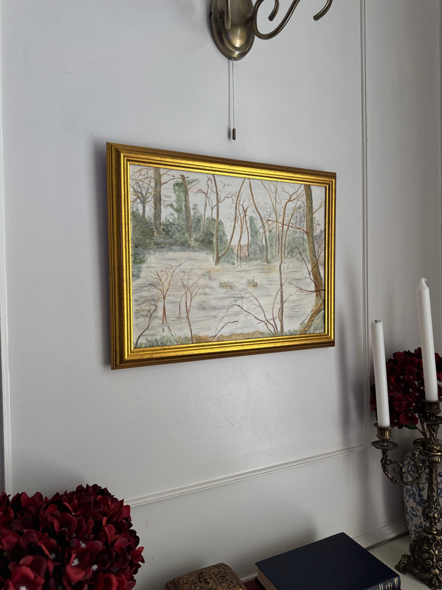 Awakening Woodlands - Original Oil Painting by N.G. Reynolds