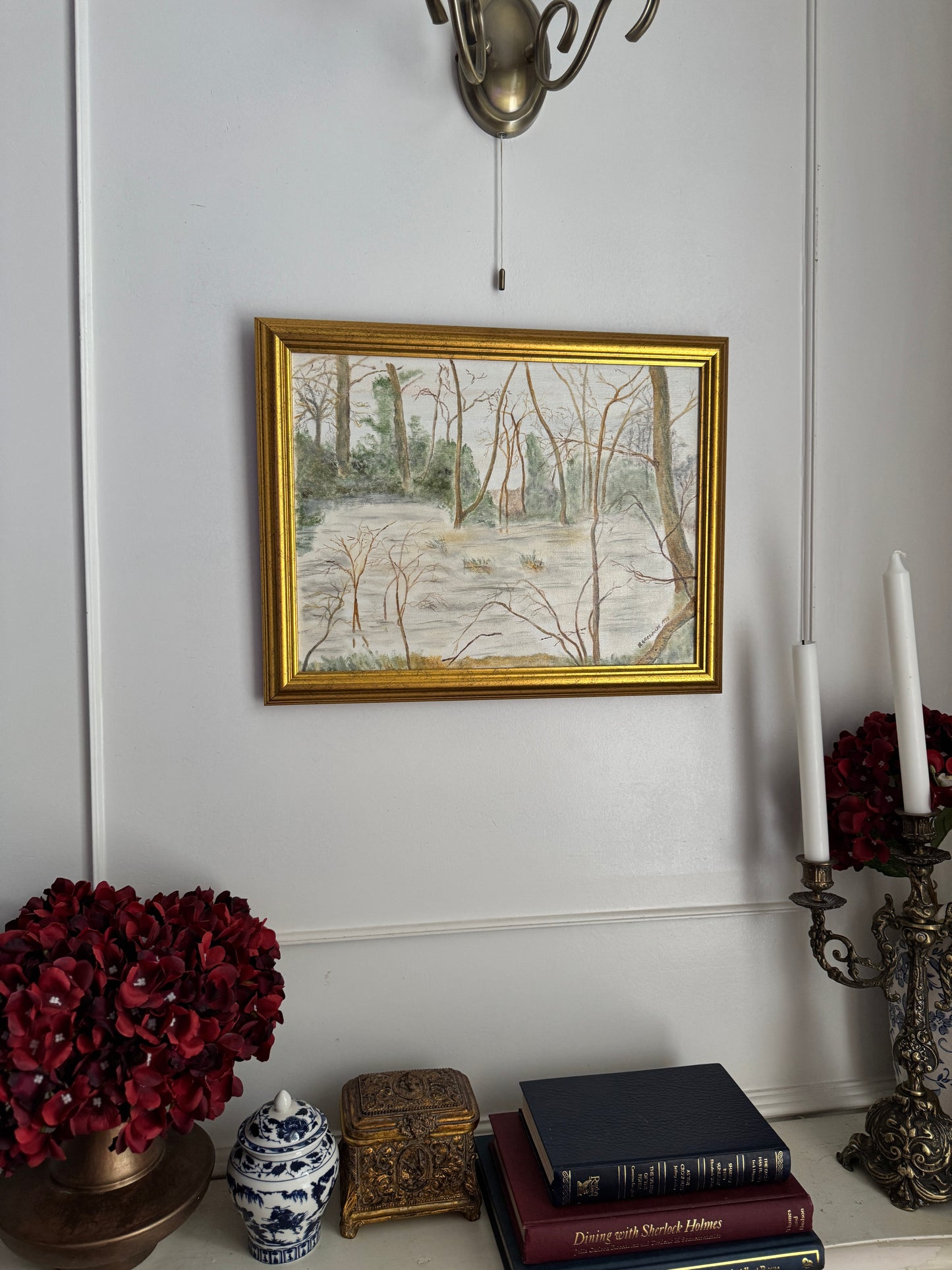 Awakening Woodlands - Original Oil Painting by N.G. Reynolds