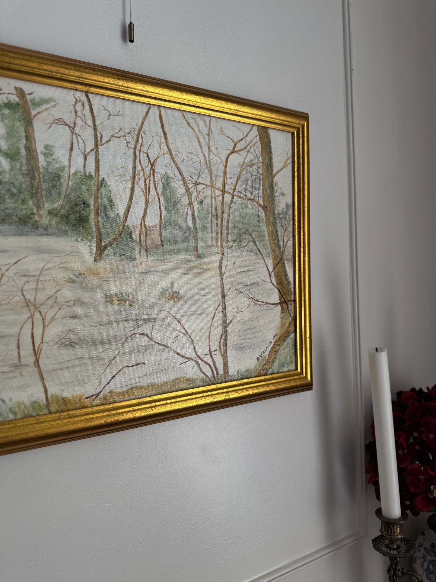 Awakening Woodlands - Original Oil Painting by N.G. Reynolds