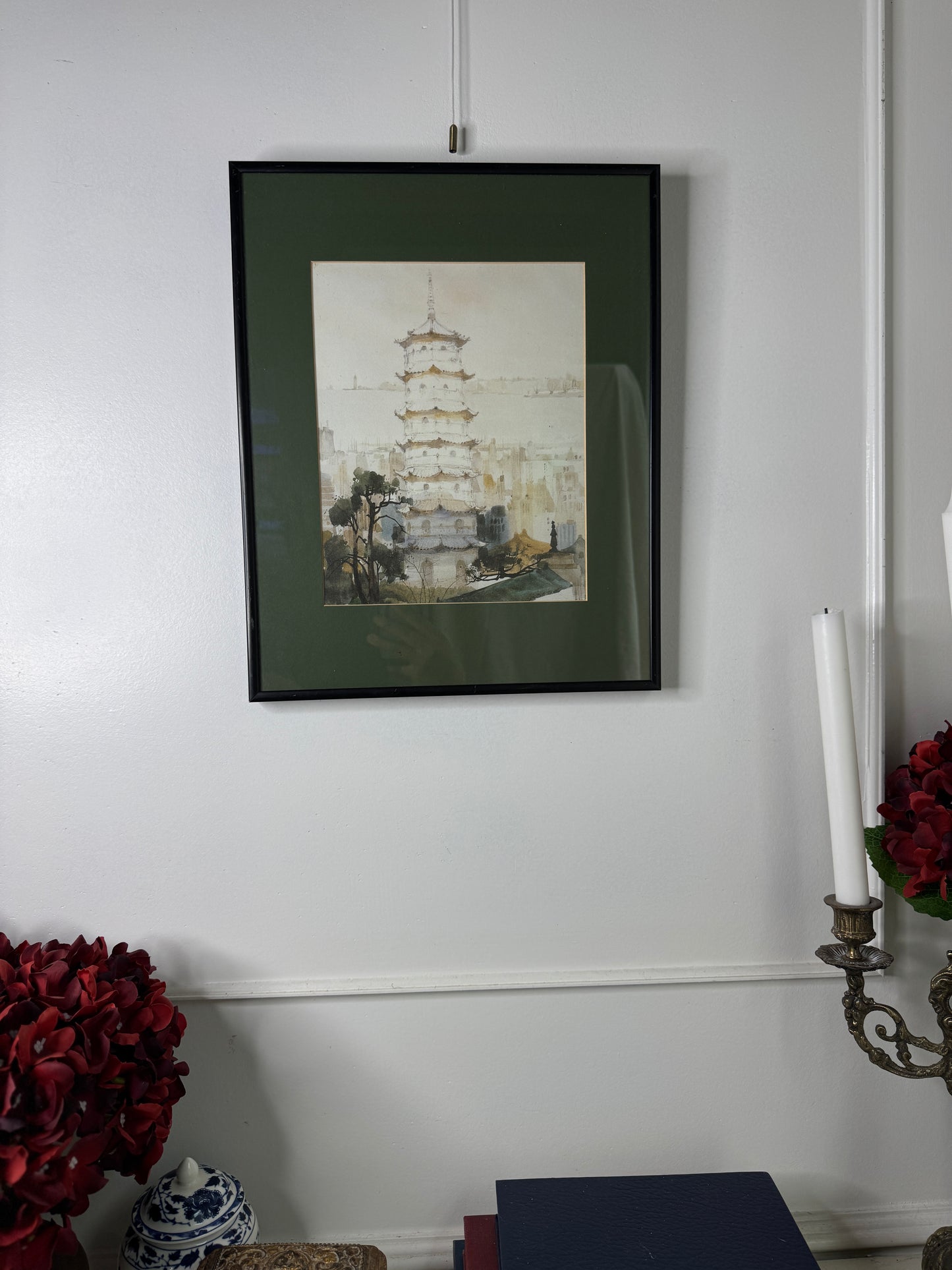 Timeless Eastern Elegance- Vintage Japanese Watercolour