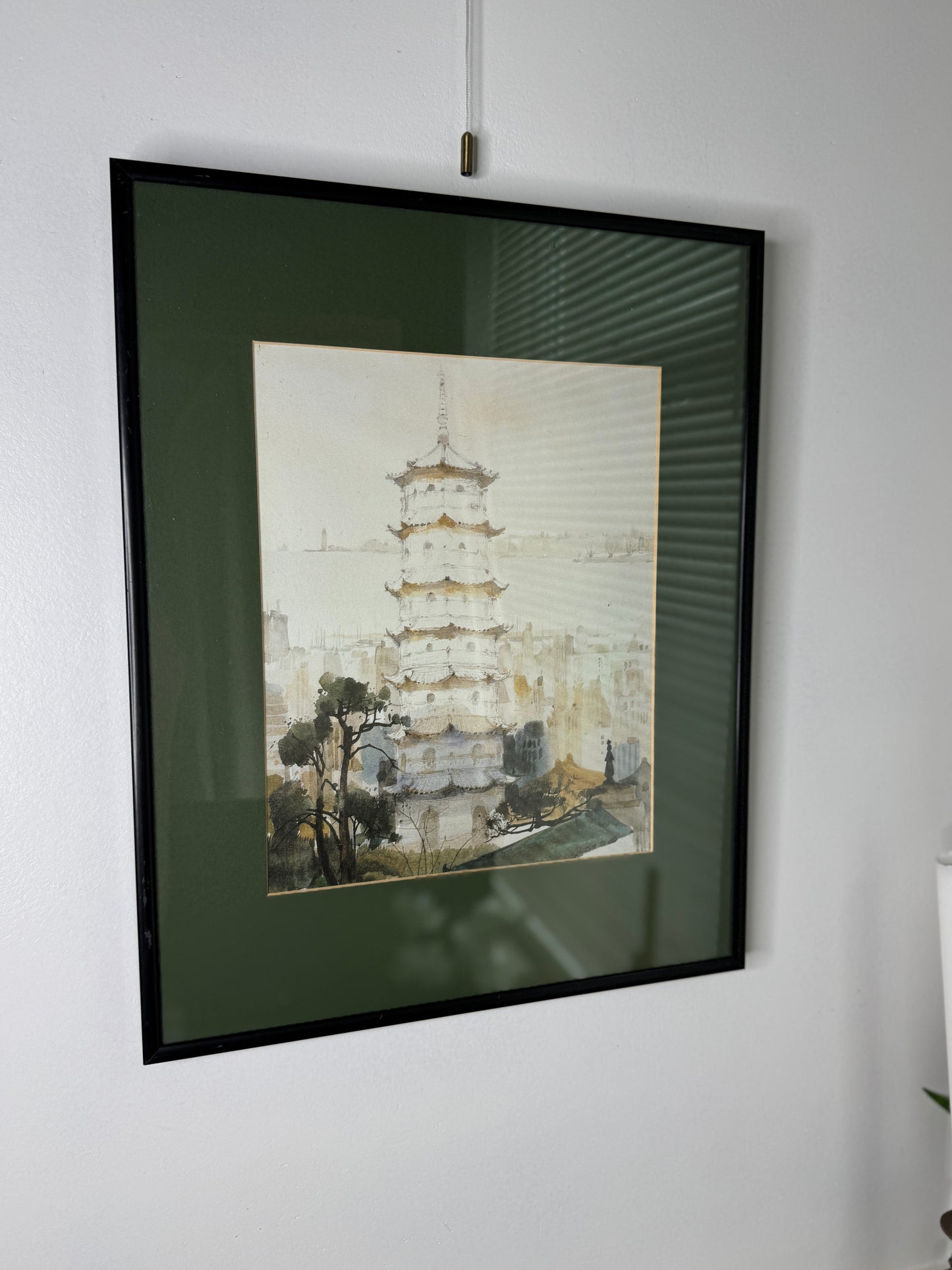 Timeless Eastern Elegance- Vintage Japanese Watercolour