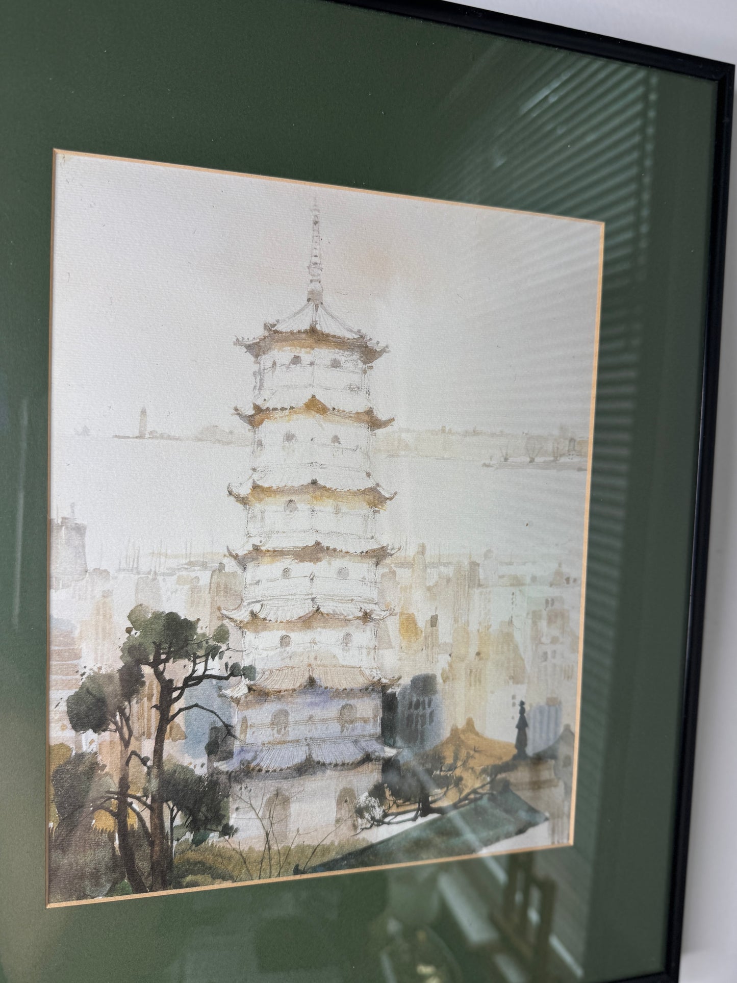Timeless Eastern Elegance- Vintage Japanese Watercolour