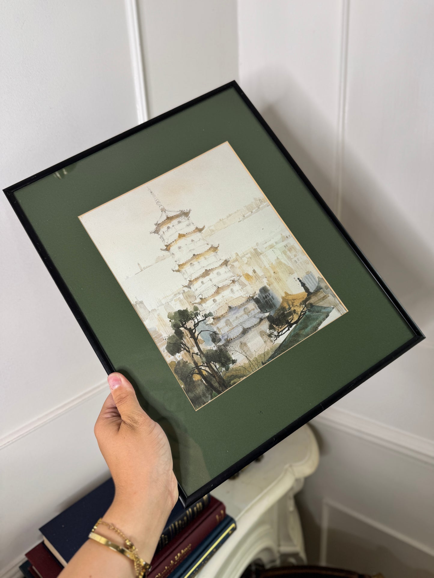 Timeless Eastern Elegance- Vintage Japanese Watercolour