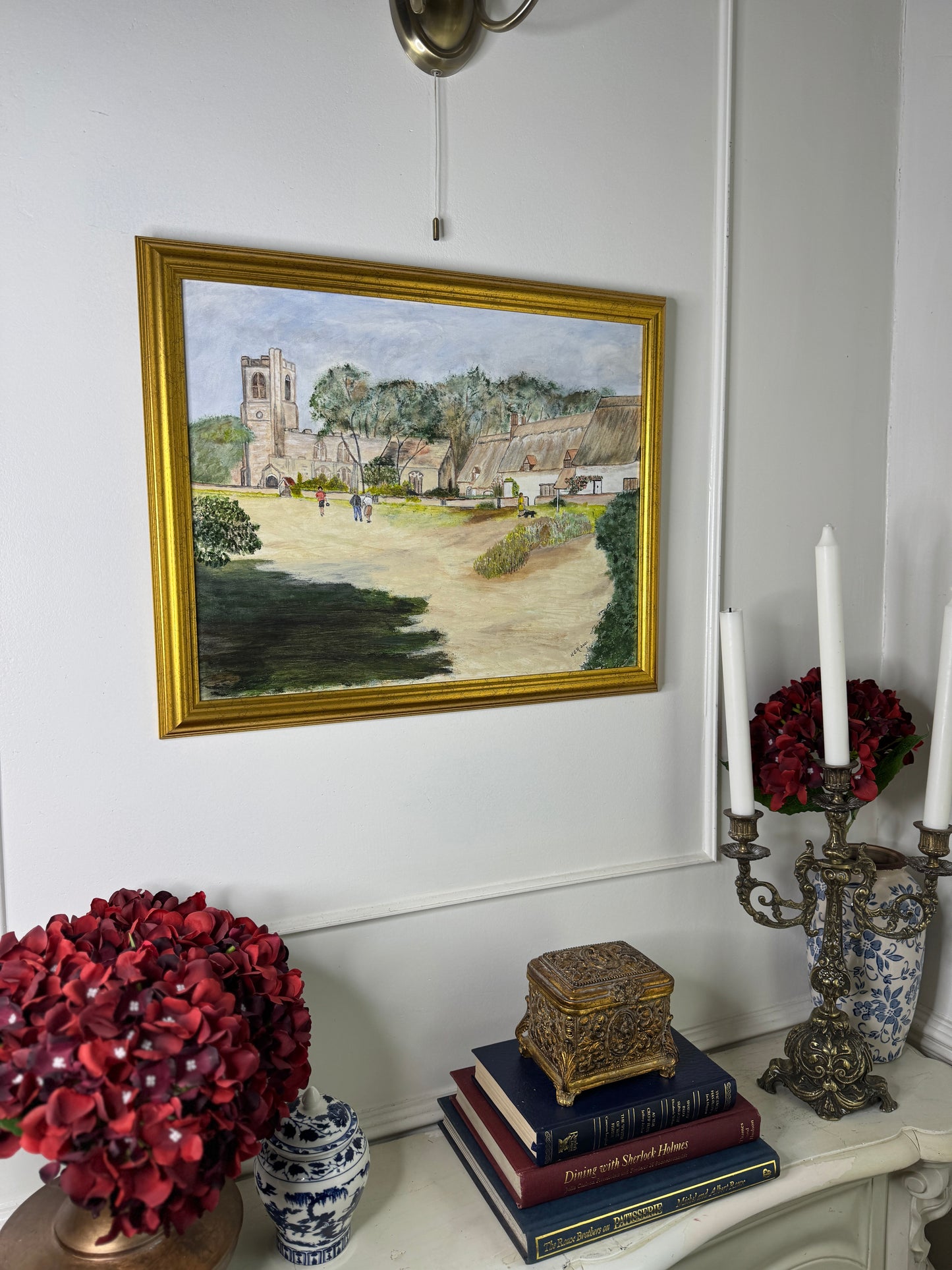 Tower of Faith - Original Oil Painting by N.G. Reynolds