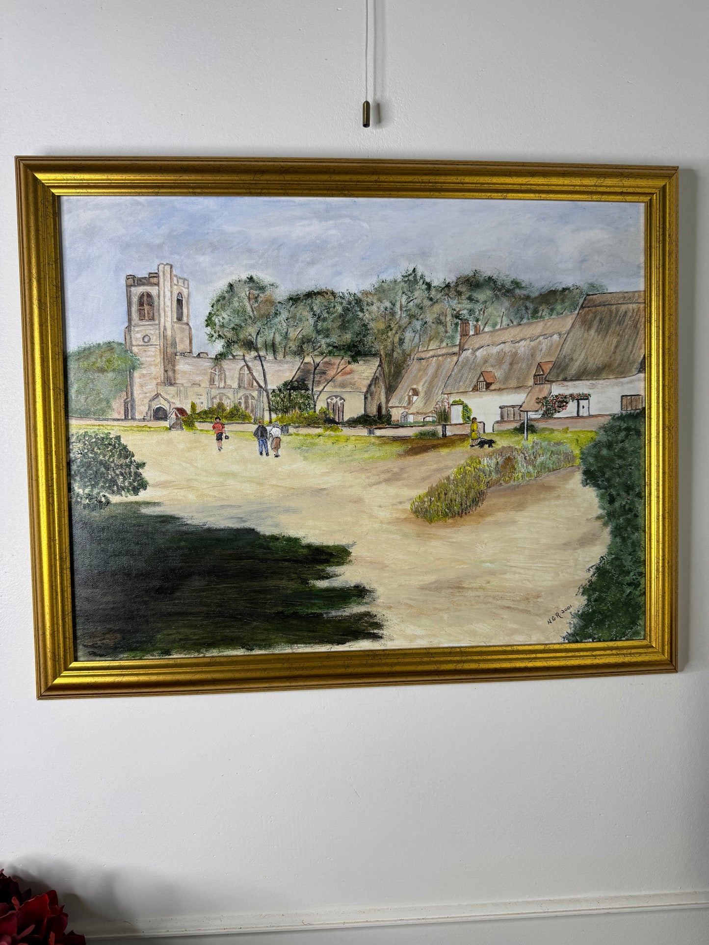 Tower of Faith - Original Oil Painting by N.G. Reynolds