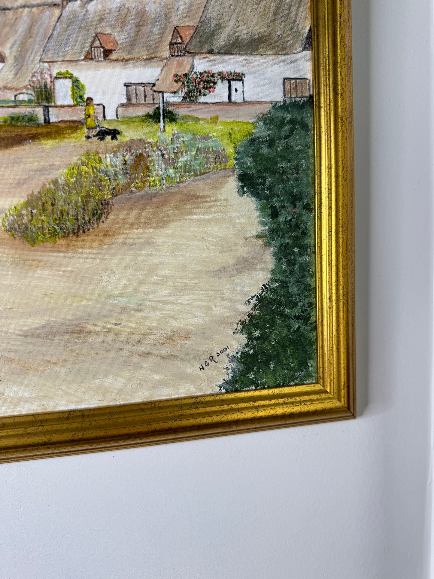 Tower of Faith - Original Oil Painting by N.G. Reynolds