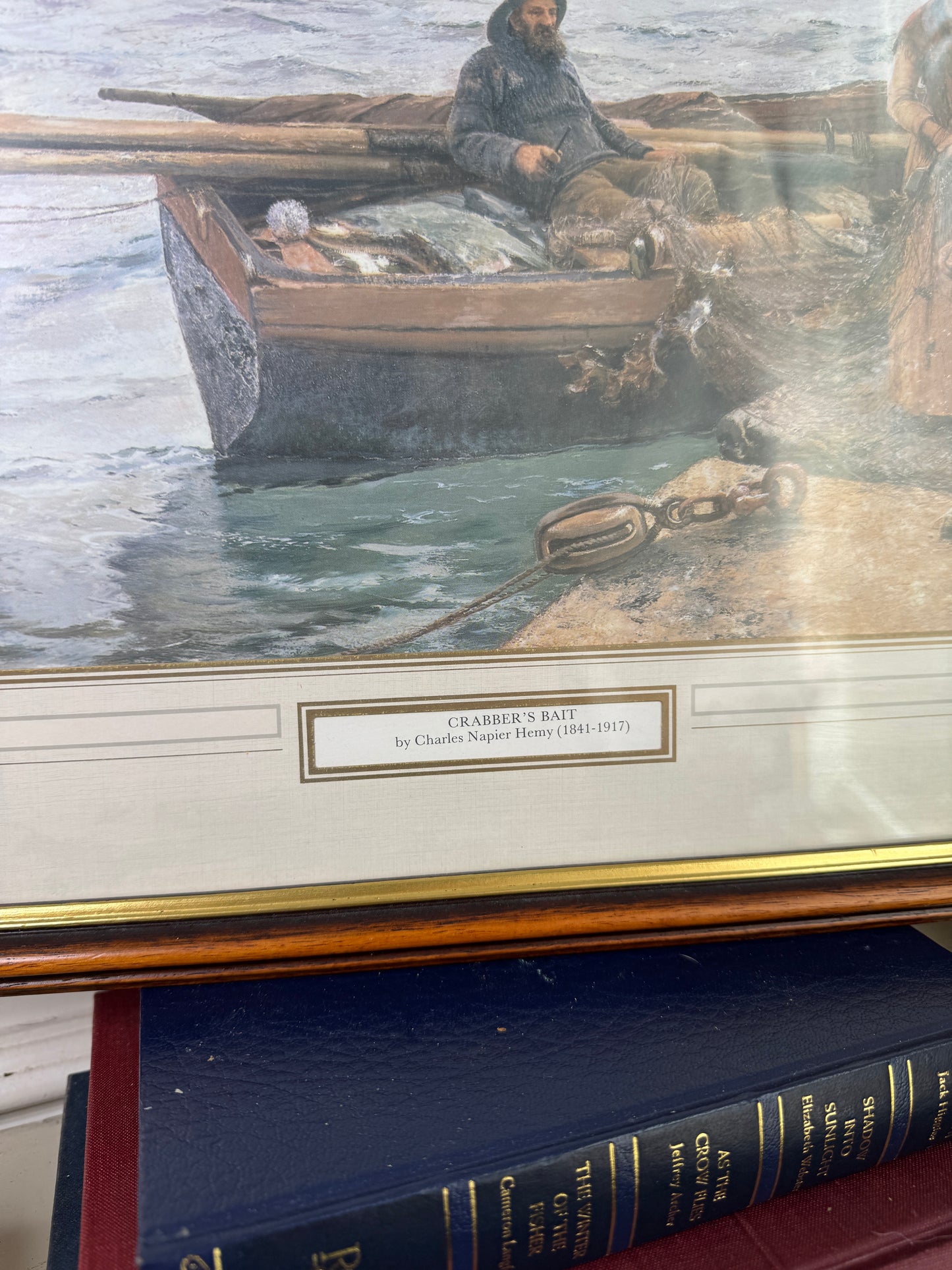 Crabbers Bait by Charles Napier Hemy (1841-1917) print