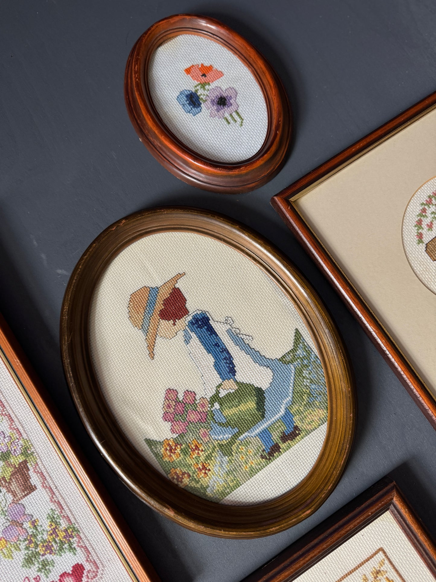 Threaded Legacy – Vintage Embroidery Wall Art Set