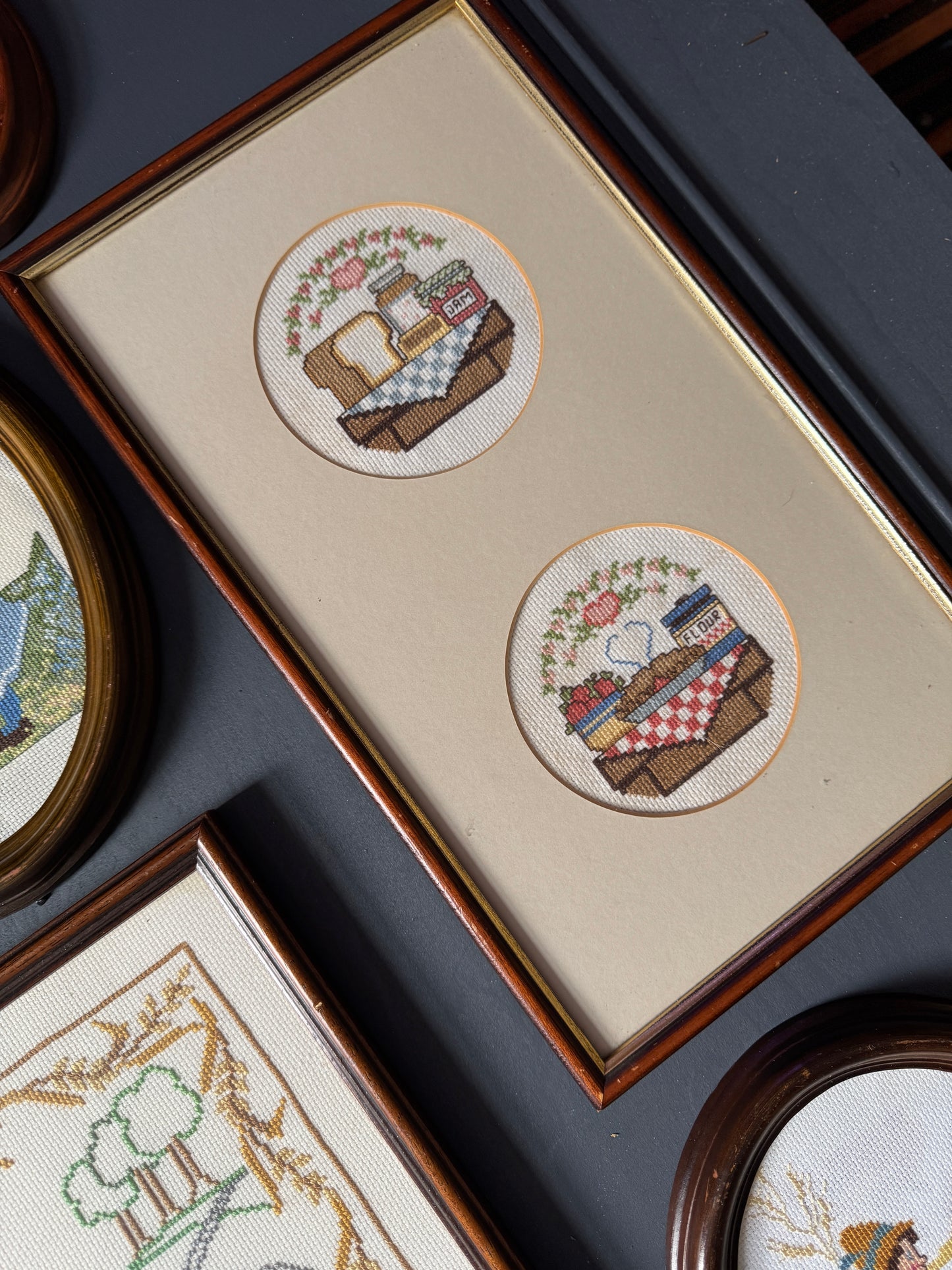 Threaded Legacy – Vintage Embroidery Wall Art Set